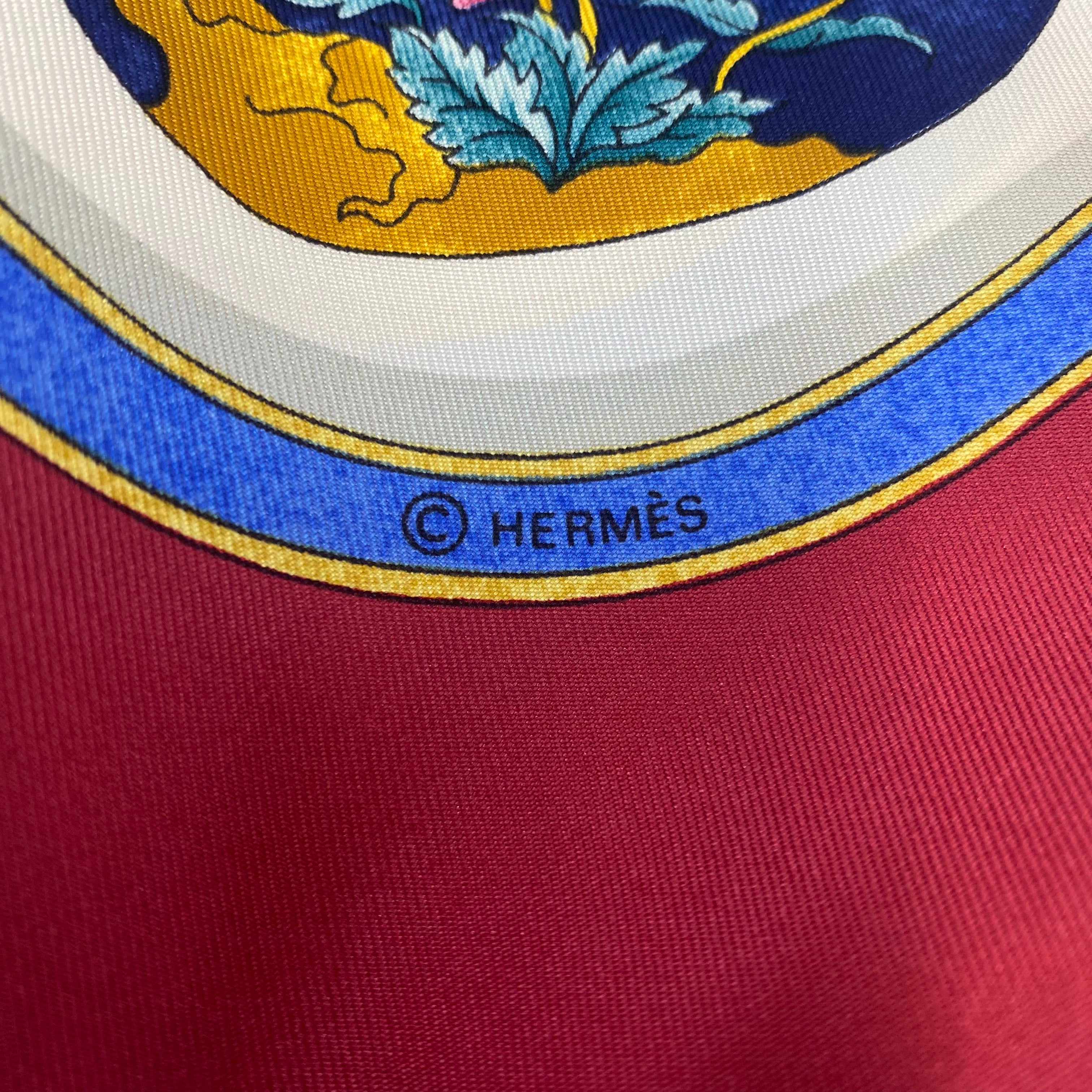 Hermès Qu’ importe Le Flacon Silk Scarf
