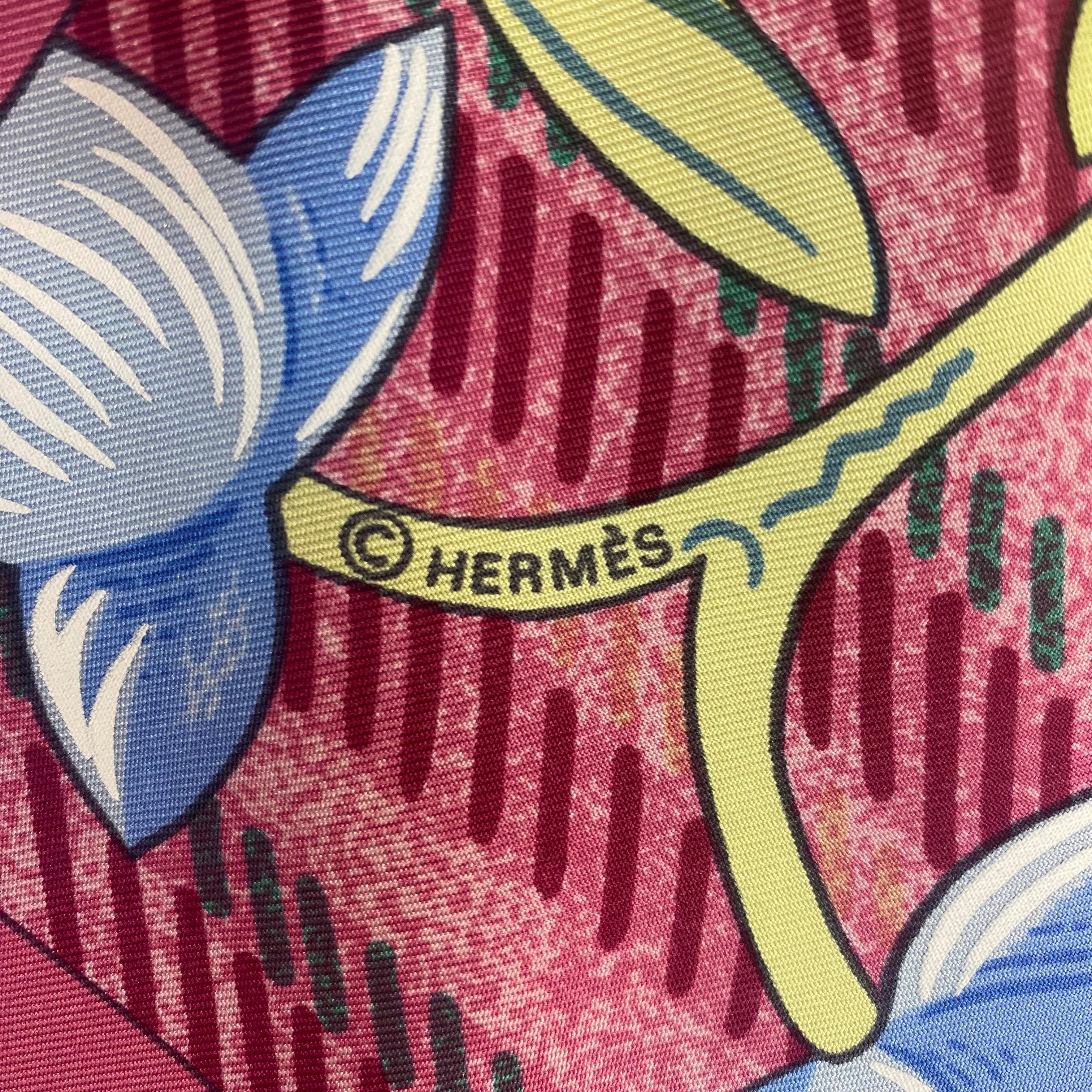 Hermès Tibet II Silk Scarf