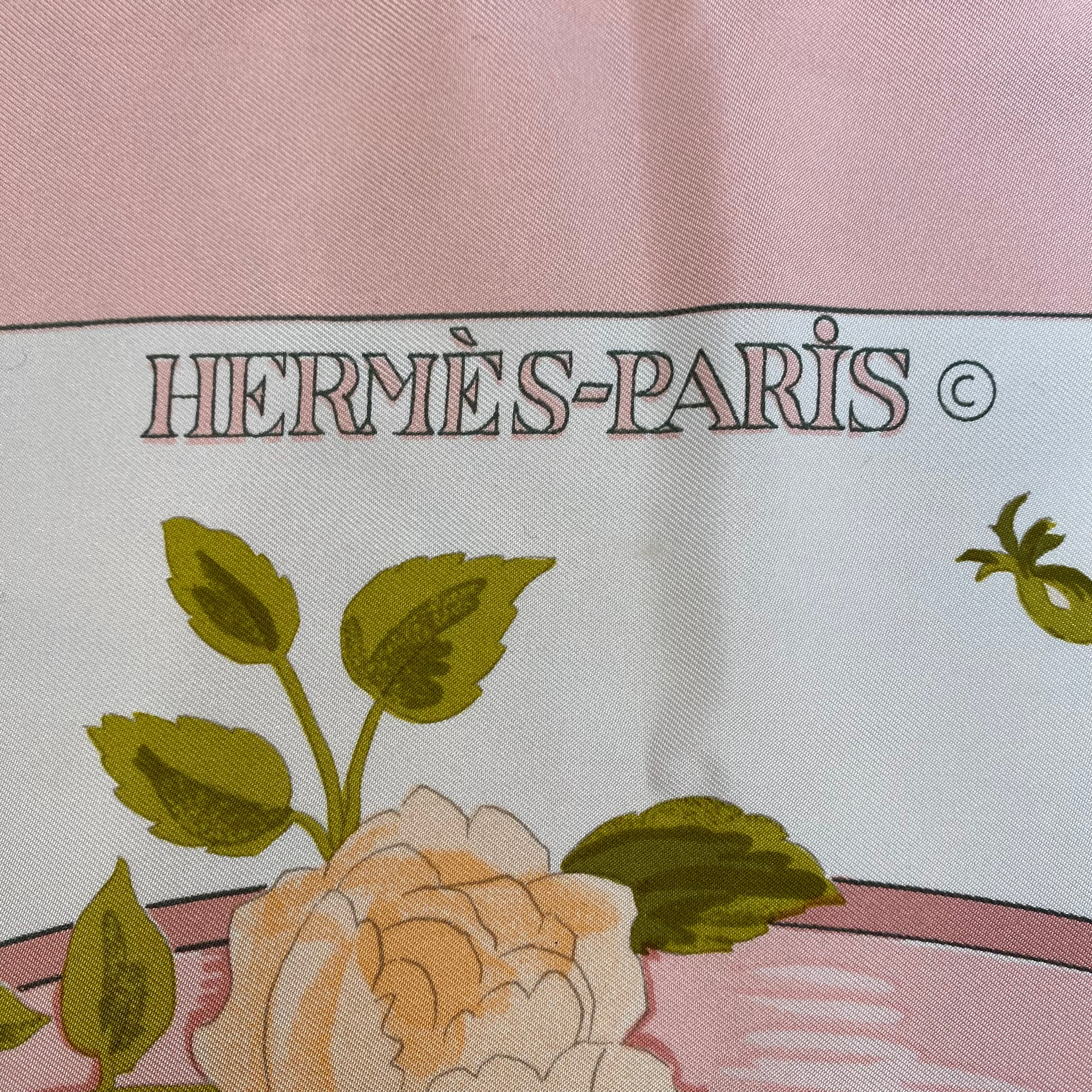 Hermès Romantique Silk Scarf