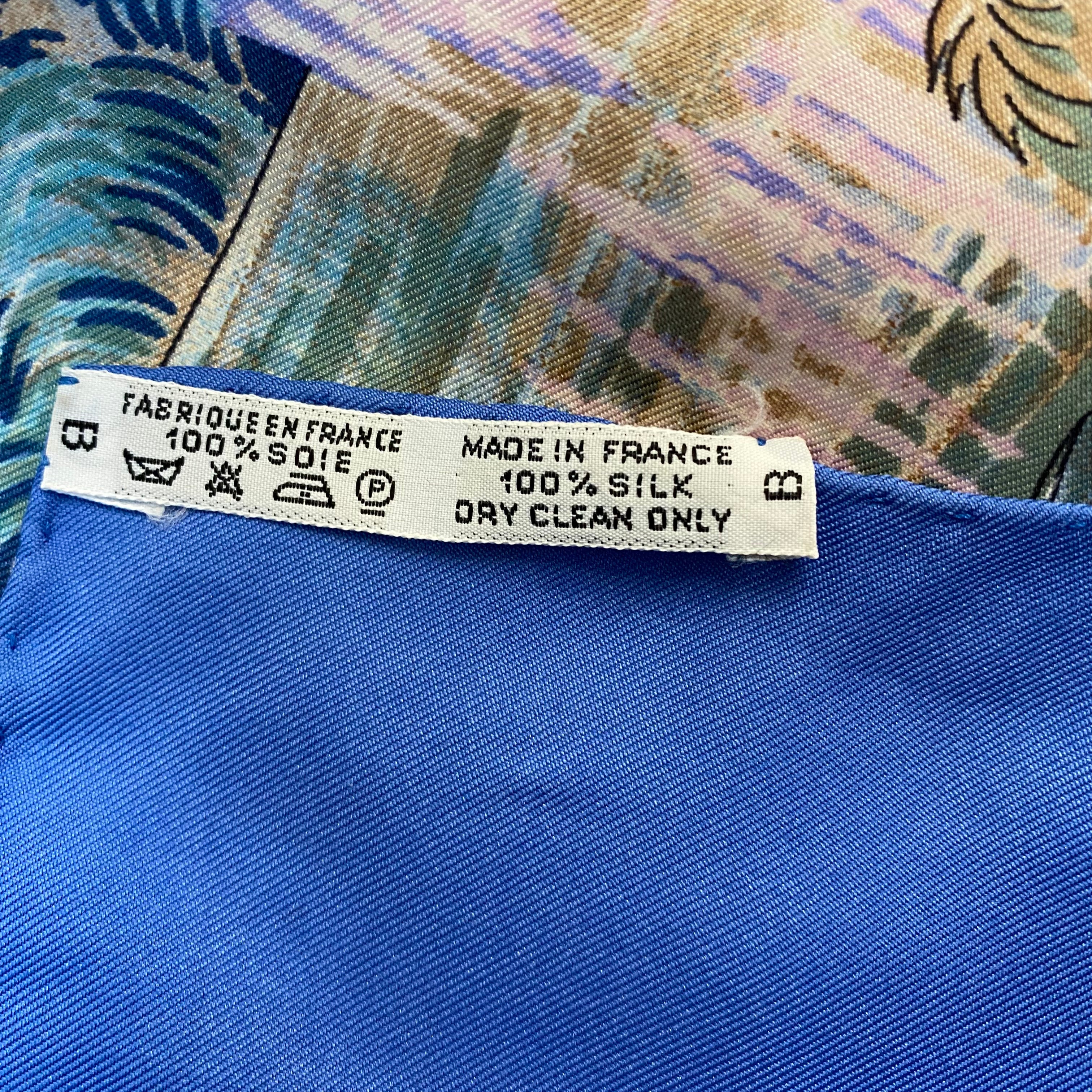 Hermès Giverny Silk Scarf
