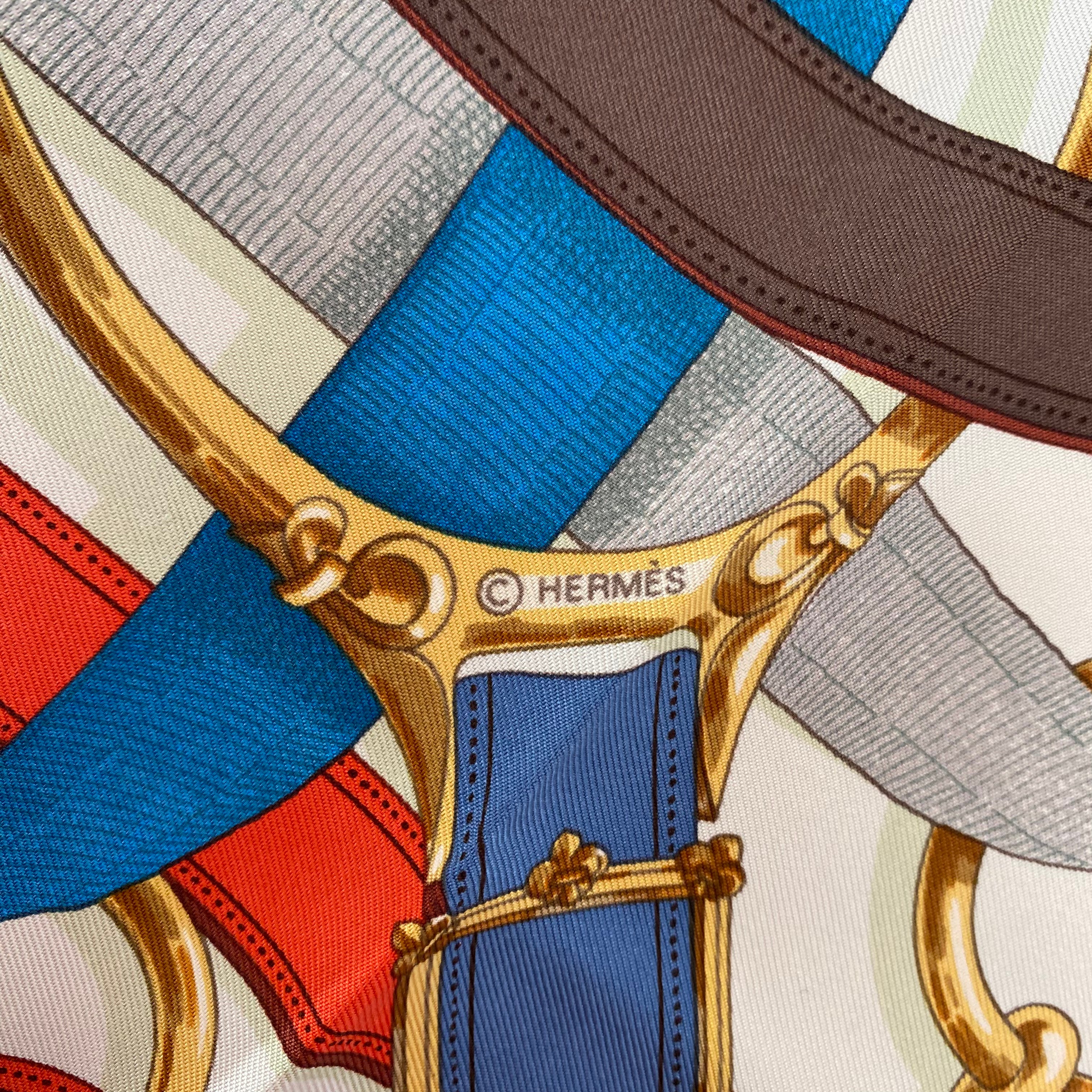 Hermès Cavalcadour Silk Scarf