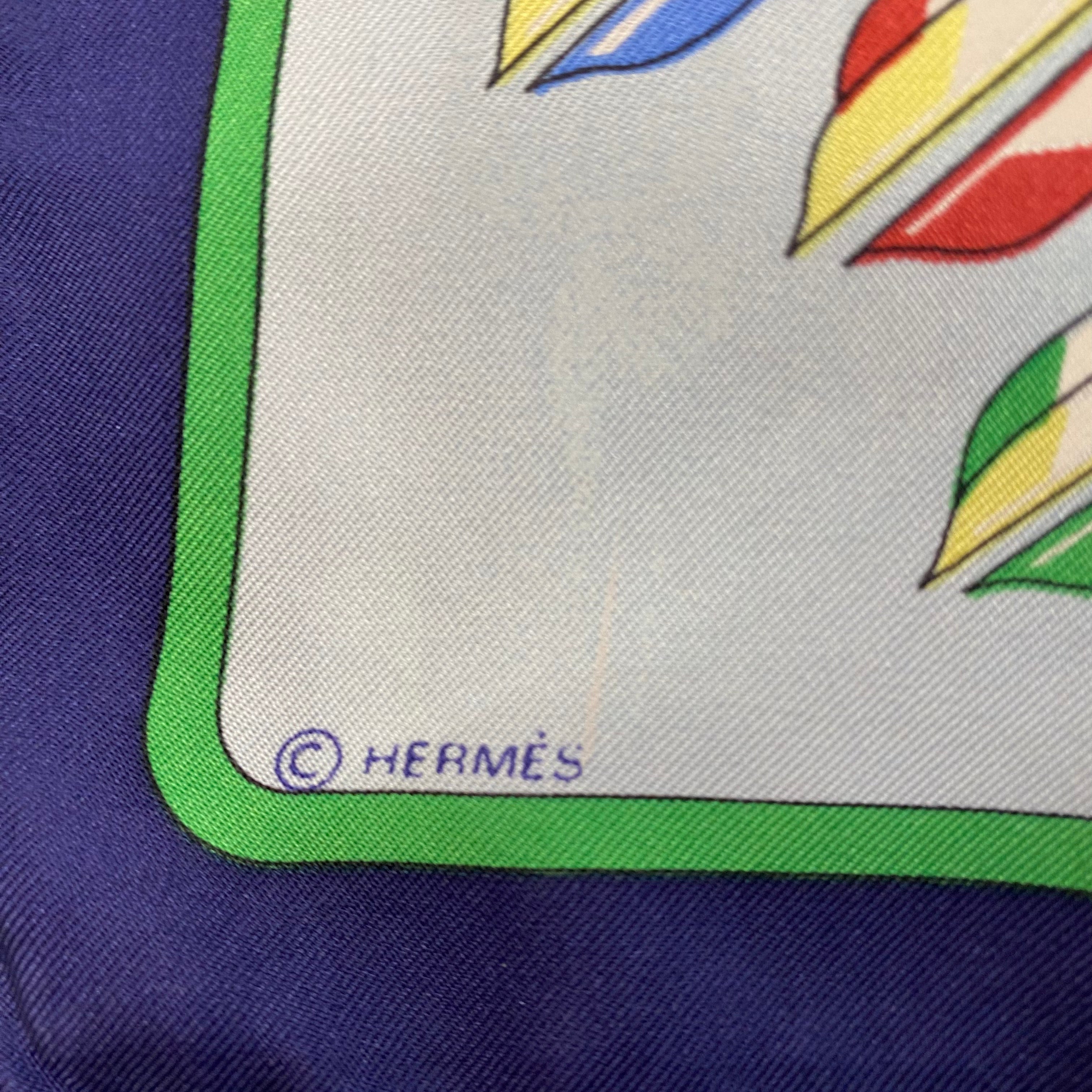 Hermès Arcs en Ciel Silk Scarf