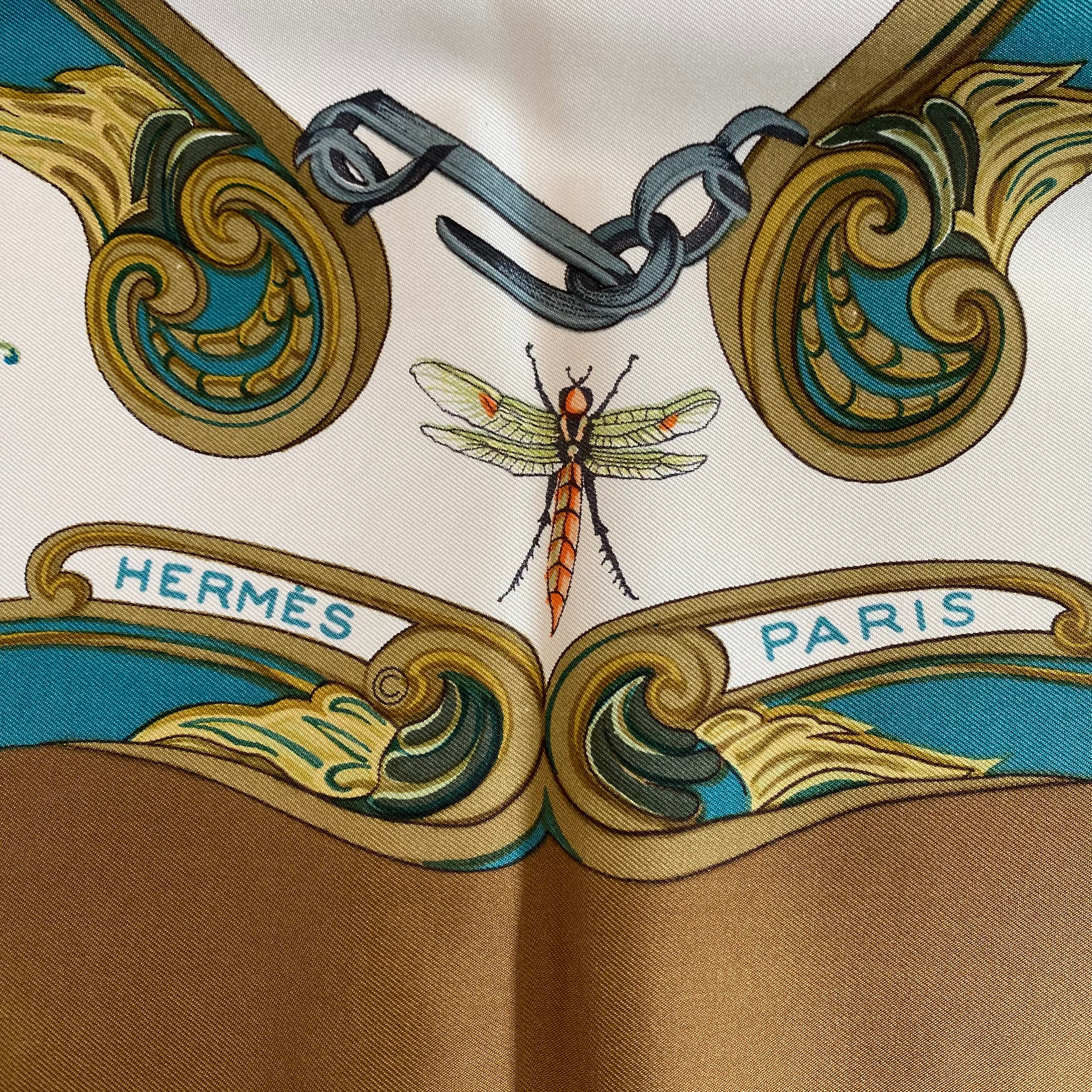 Hermès Ingrid Silk Scarf Quite Rare