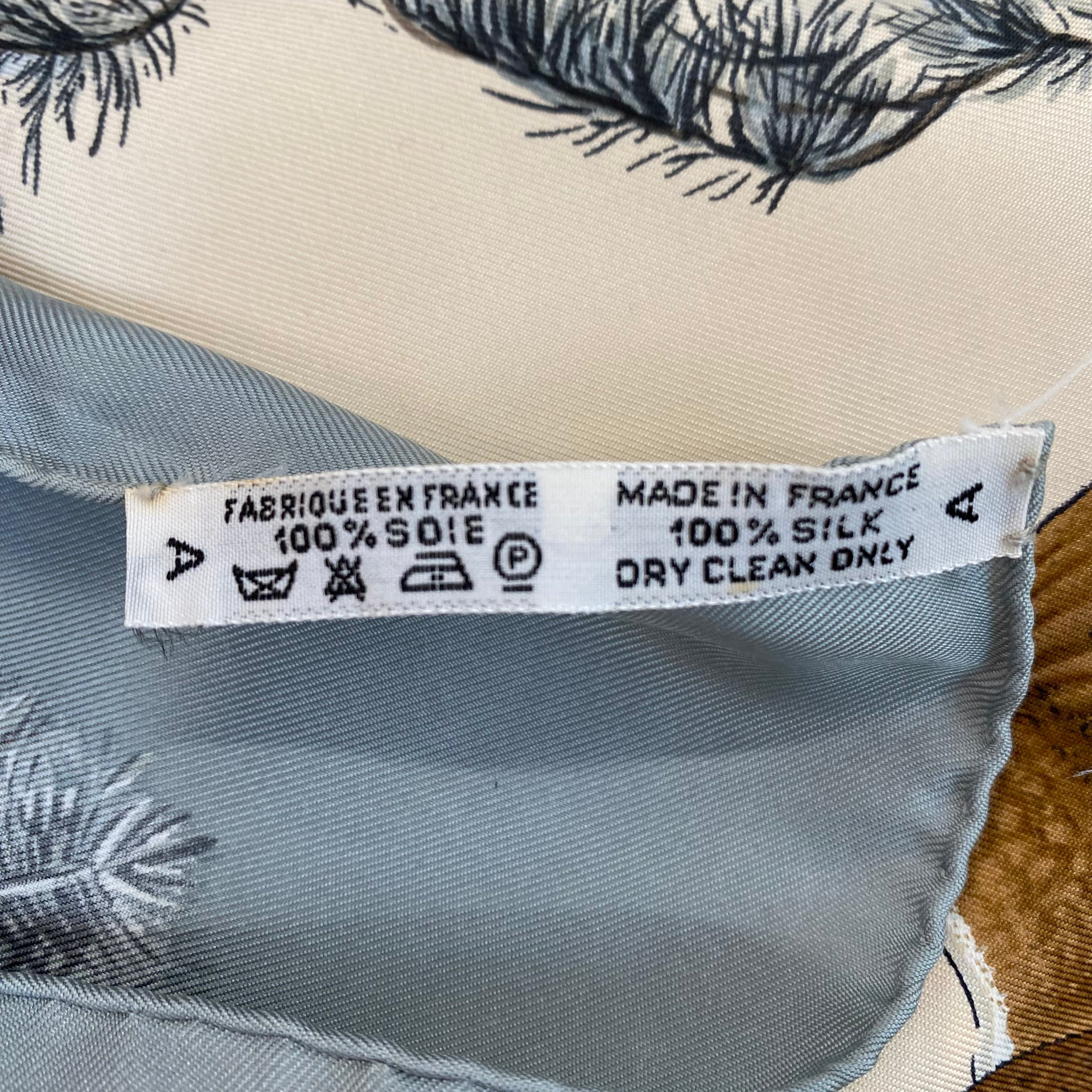 Hermès Halte en Camargue Silk Scarf