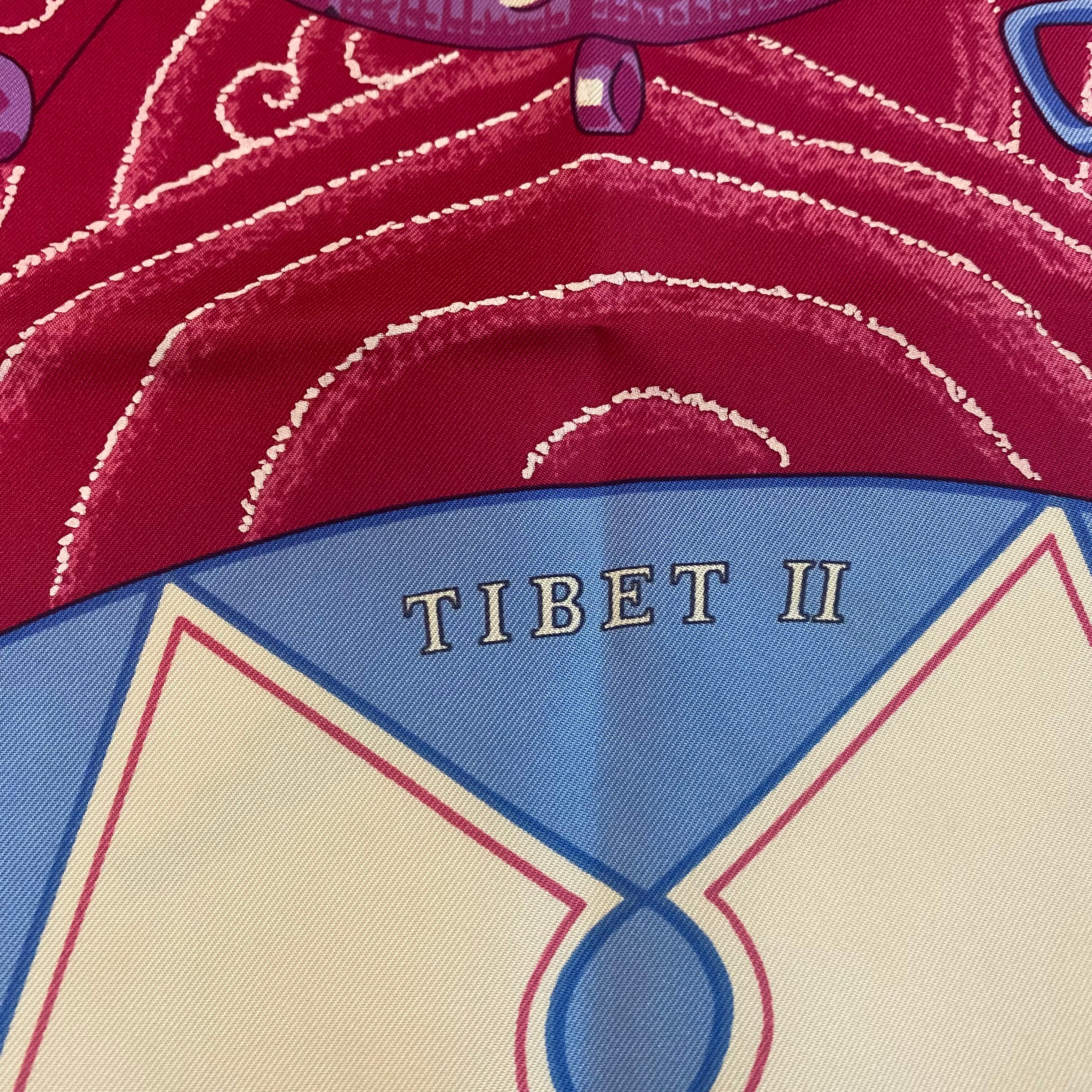 Hermès Tibet II Silk Scarf