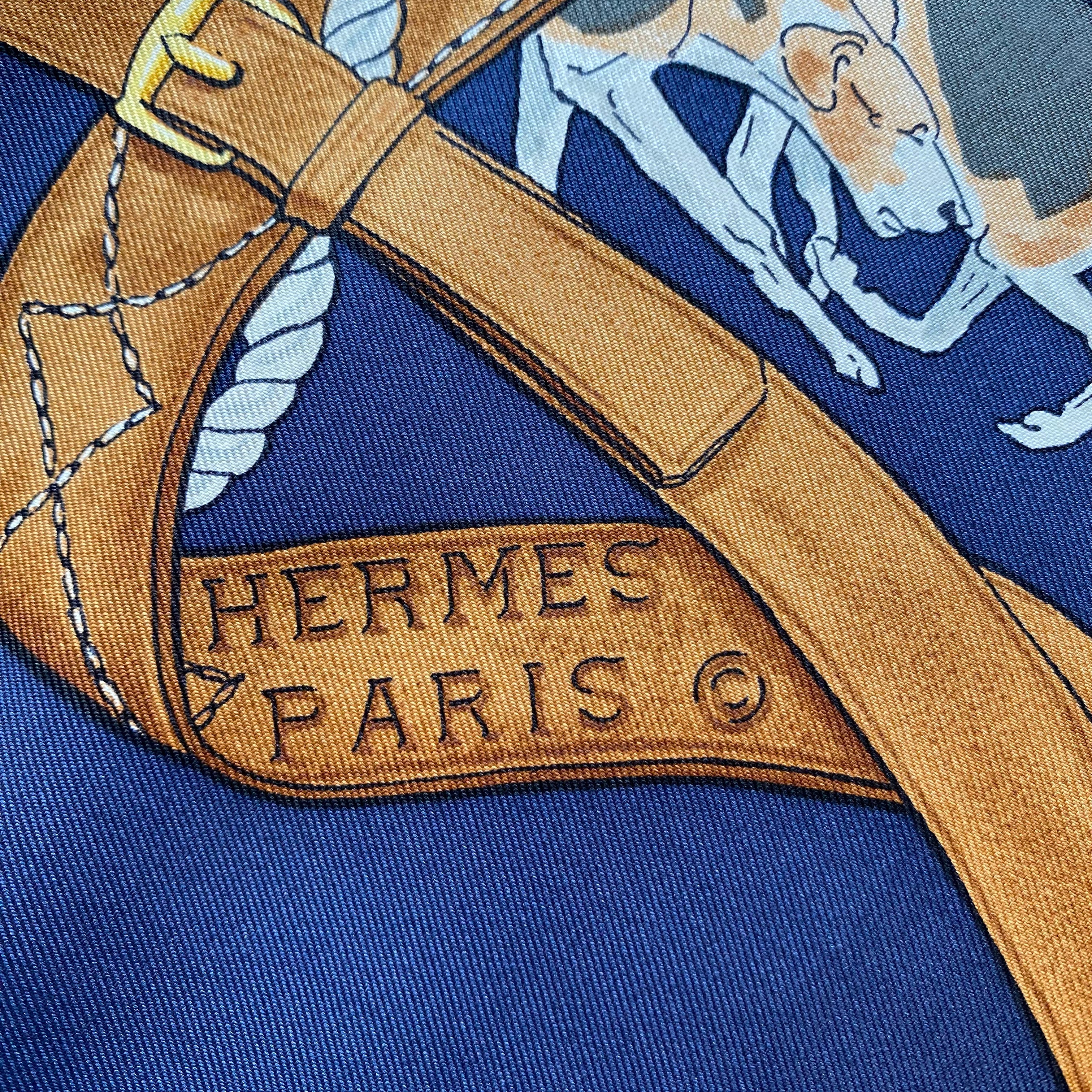 Hermès Le Bien Aller Silk Scarf