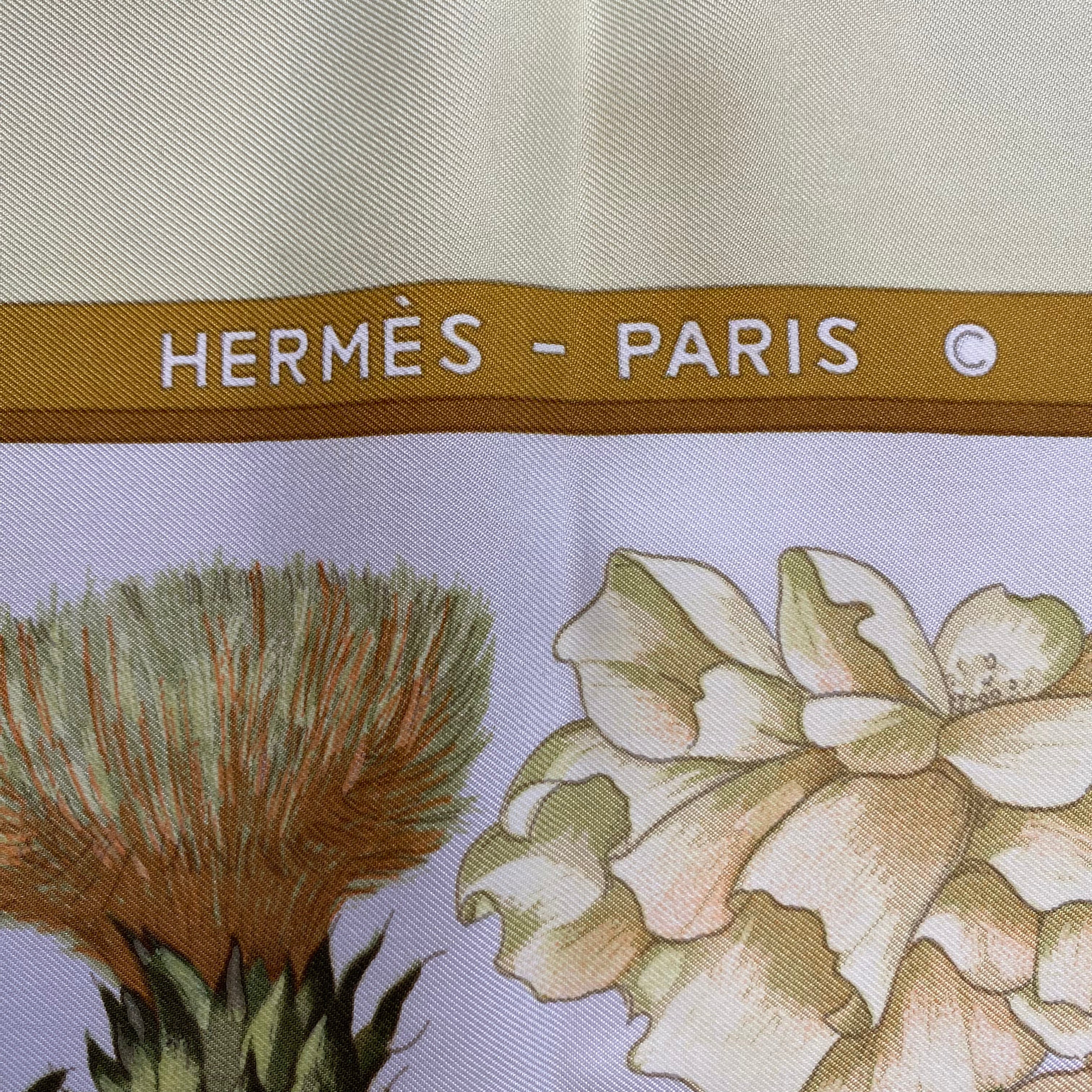Hermès Regina Silk Scarf