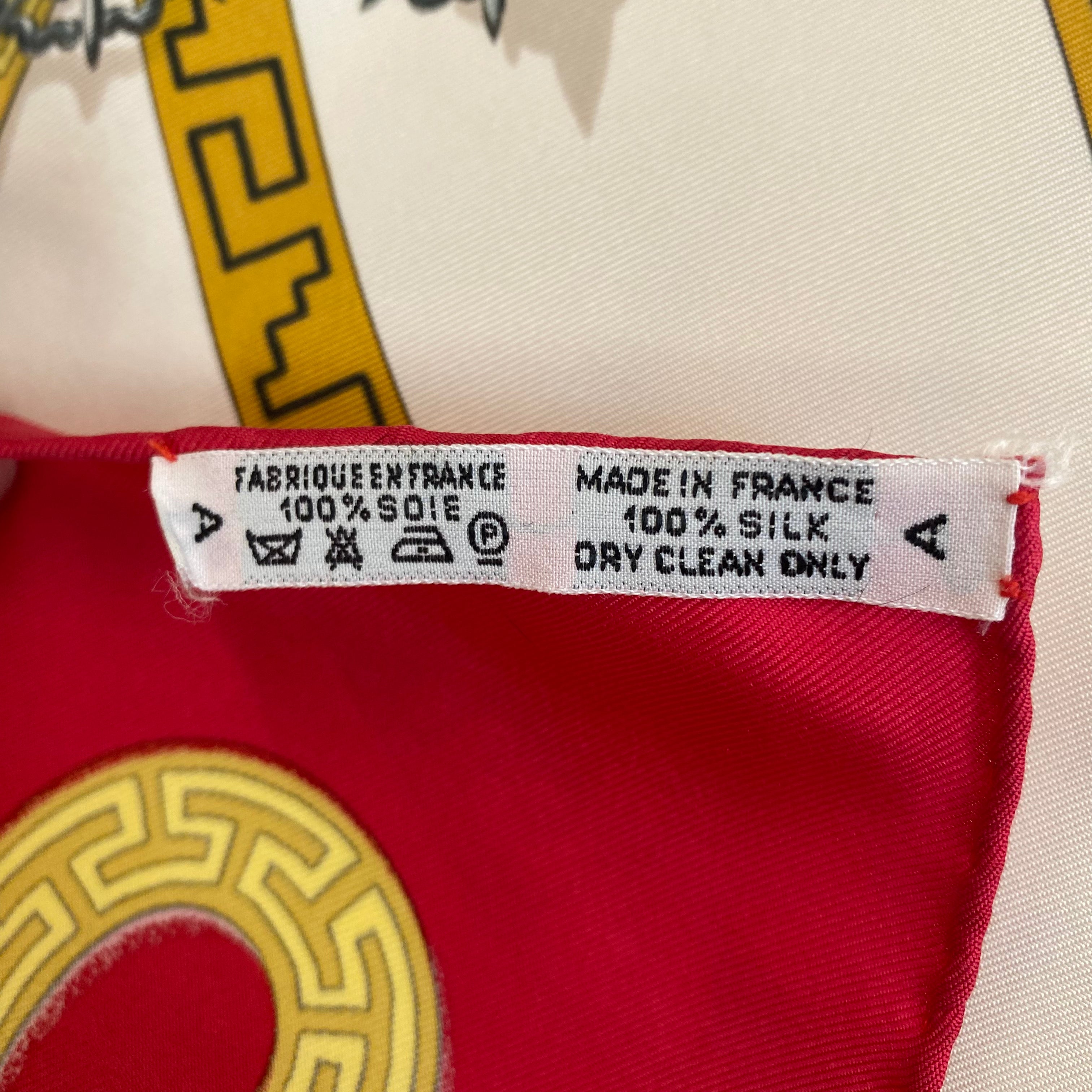 Immaculate Hermès Charreada Silk Scarf