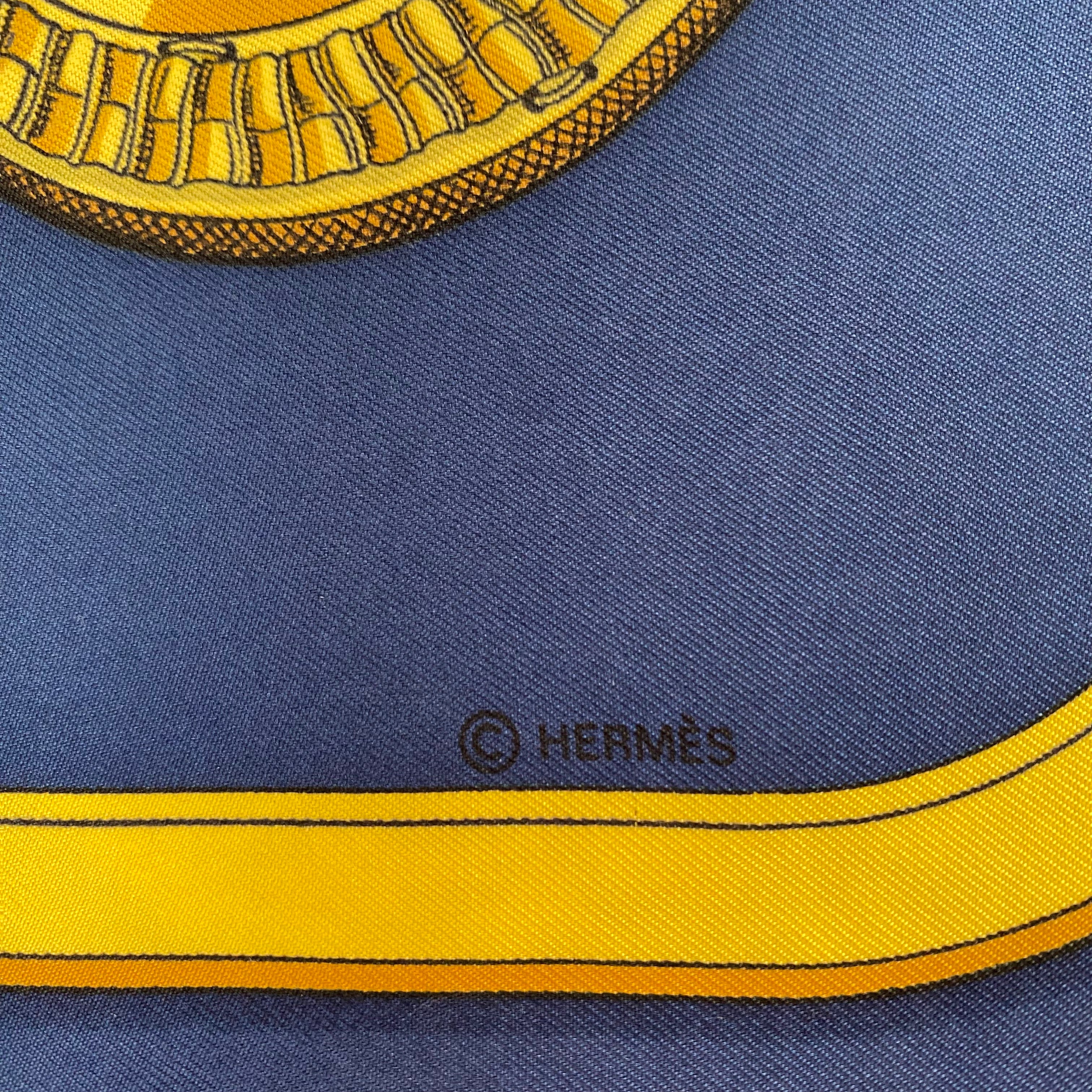 Hermès Grand Apparat Silk Scarf