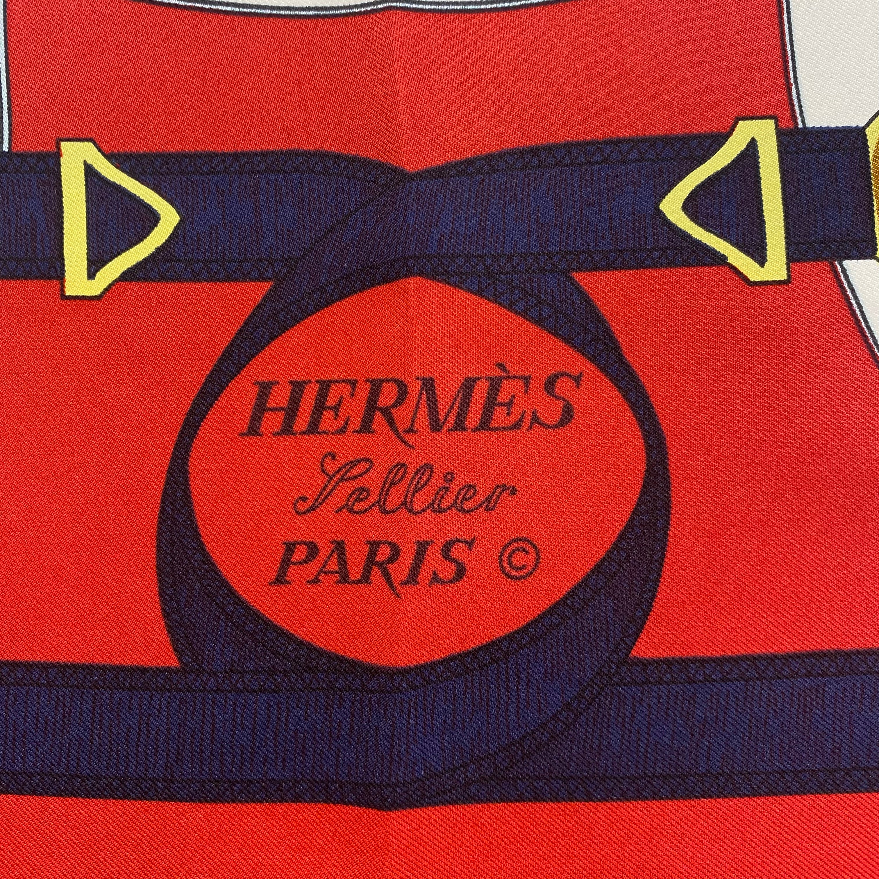 Hermès Eperon D’Or Silk Scarf