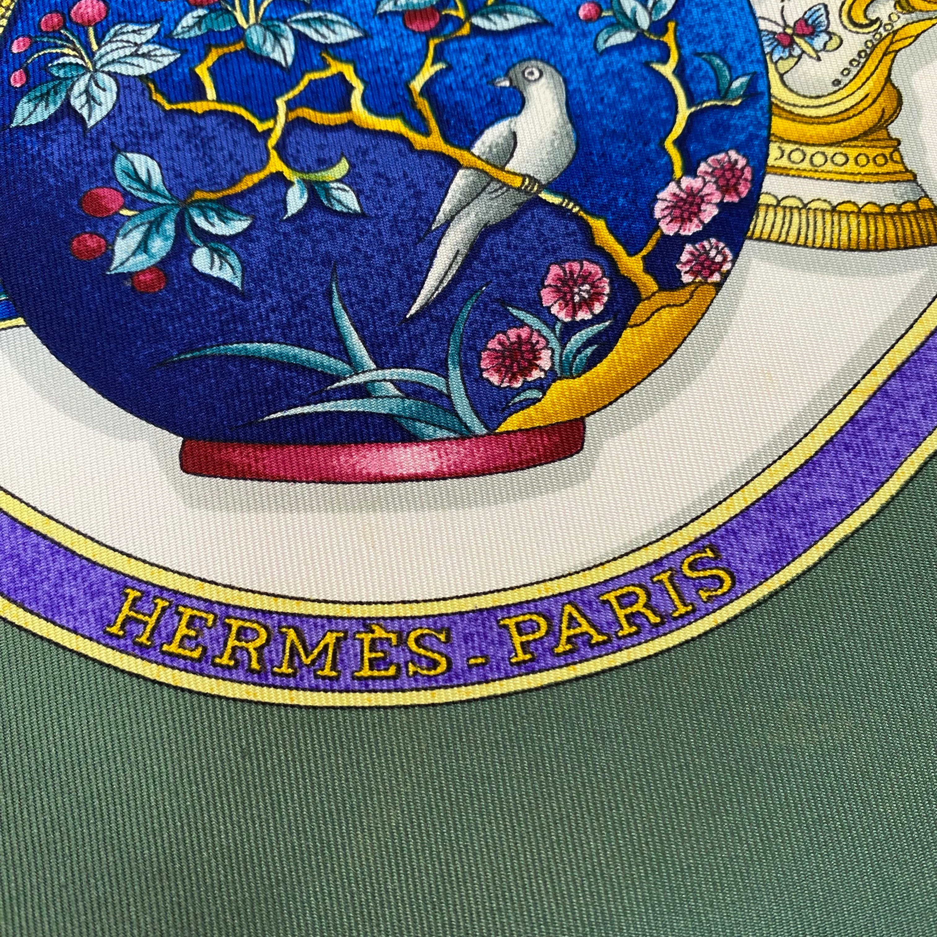 Hermès Qu’ Importe le Flacon Silk Scarf