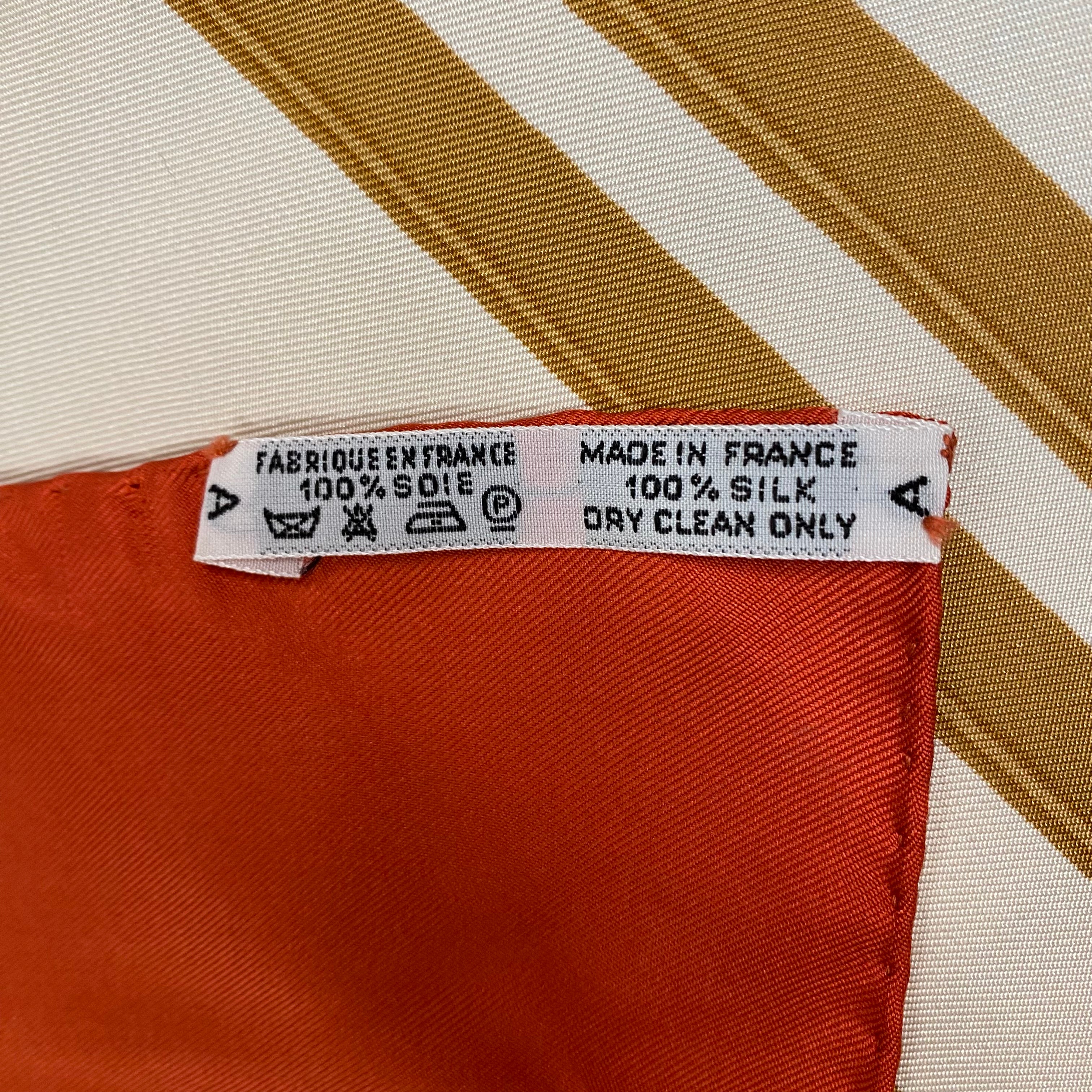 Immaculate Hermès Brides de Gala Silk Scarf