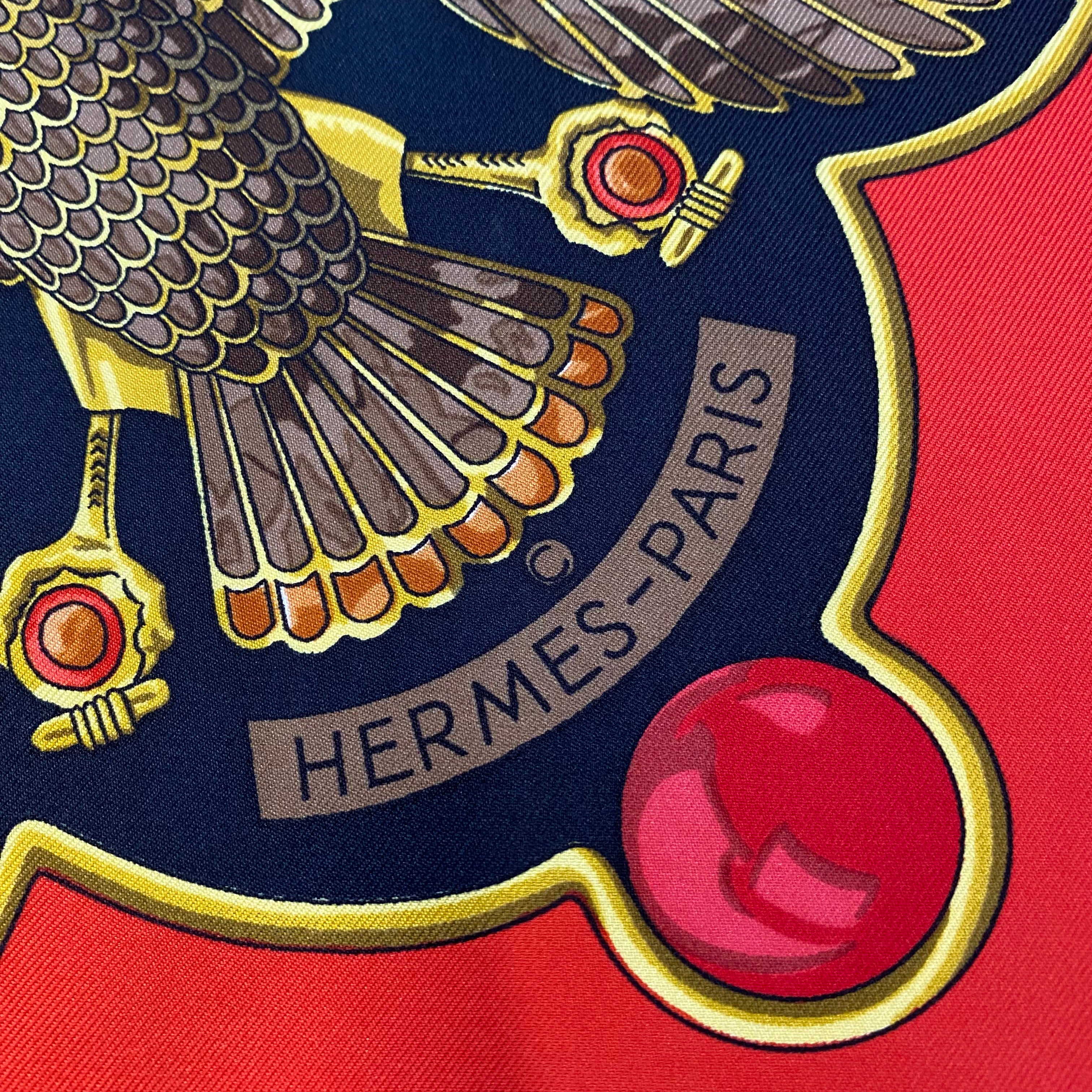 Hermès Égypte Silk Scarf