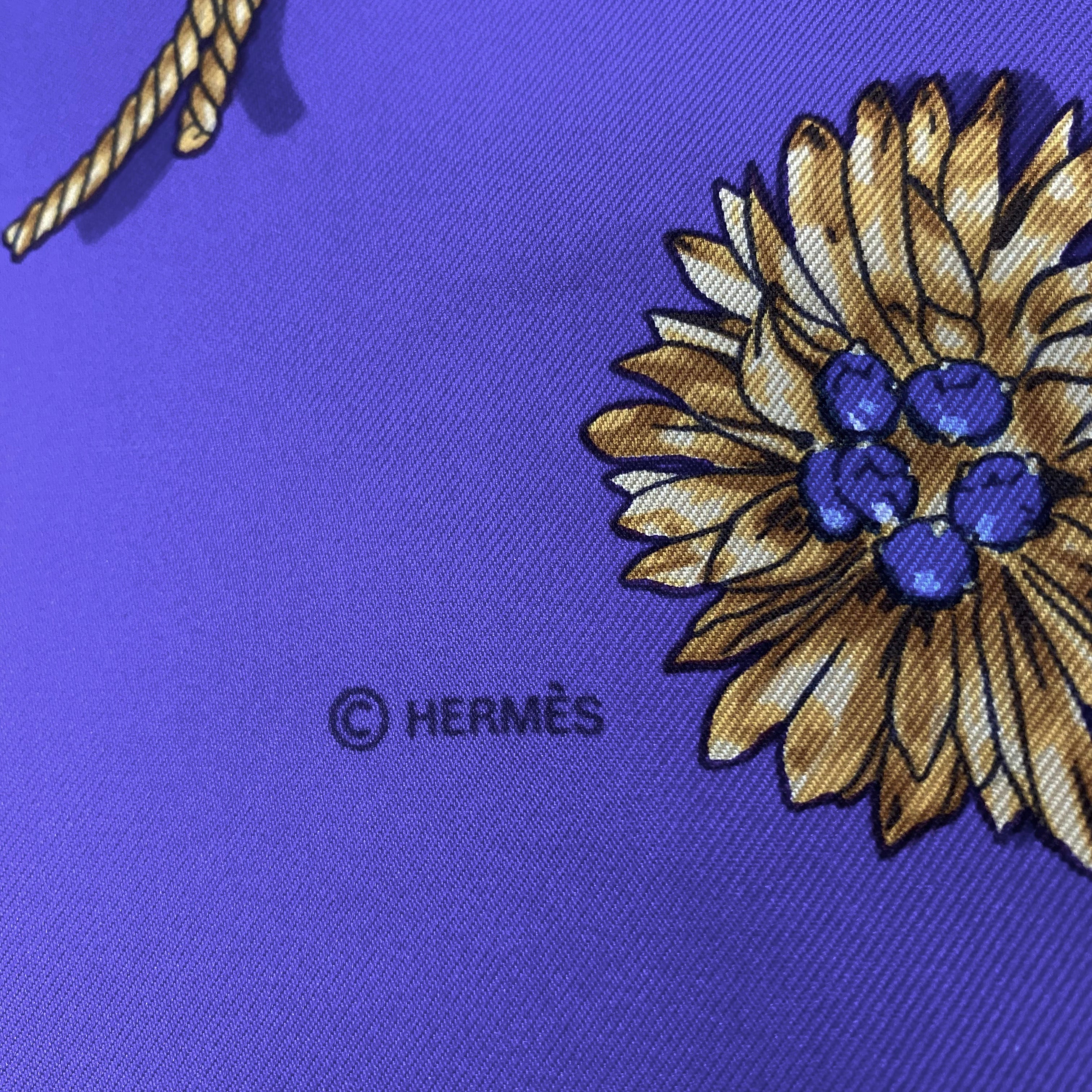 Hermès Clips Silk Scarf