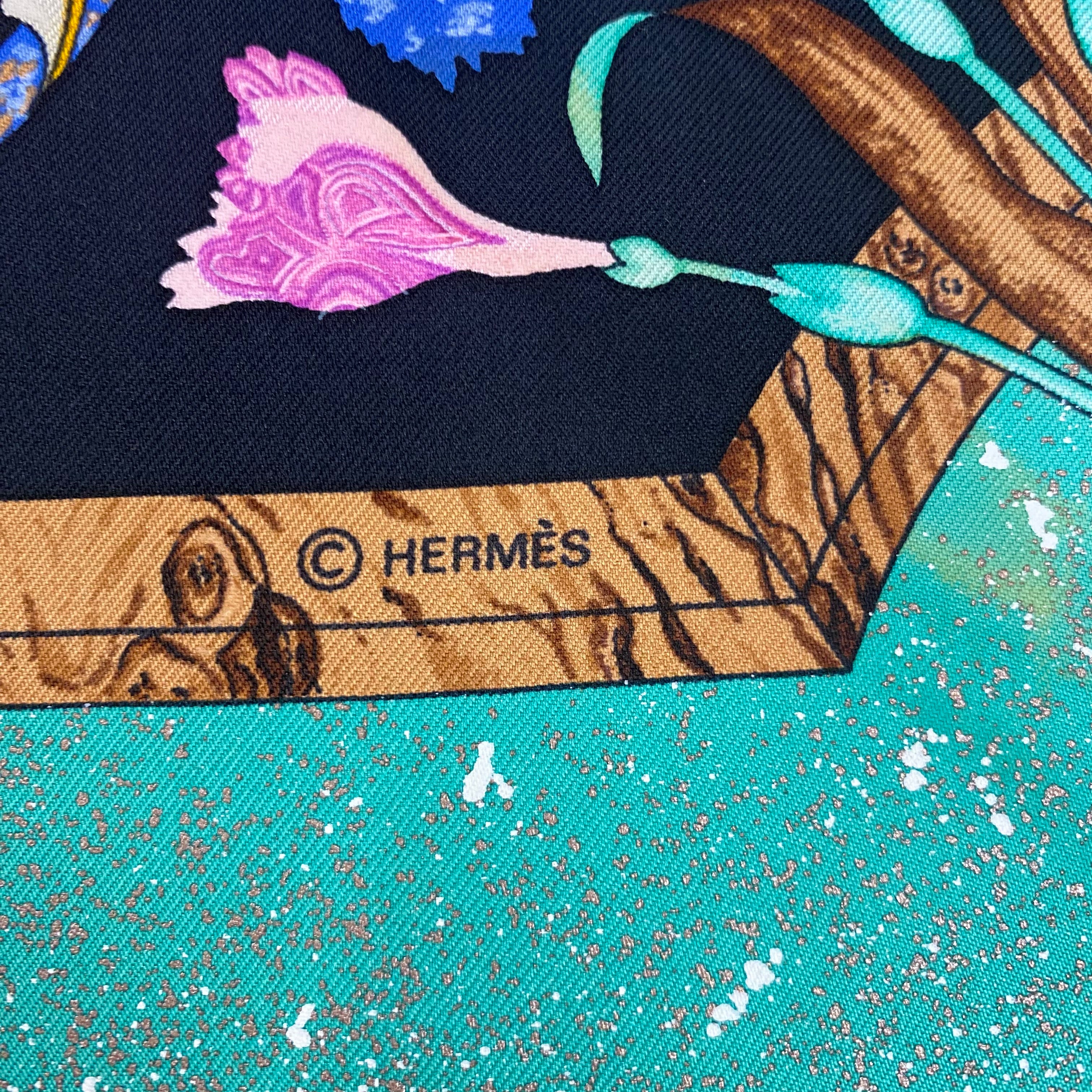 Hermès Pierres d’Orient et d’Occident Silk Scarf