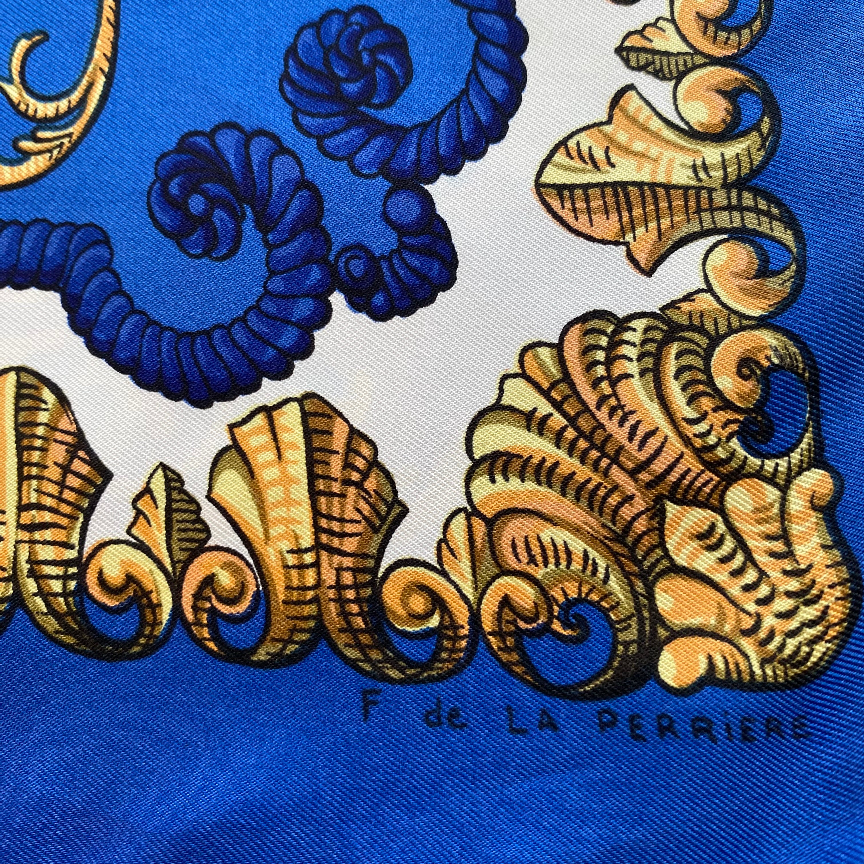 Hermès Lvdovicvs Magnvs Silk Scarf