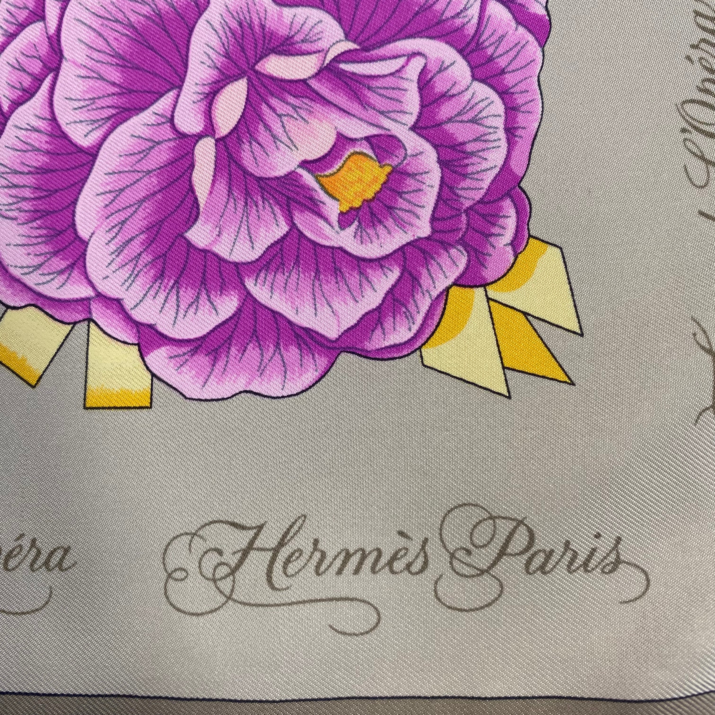 Hermès Fleurs de L’Opèra Silk Scarf