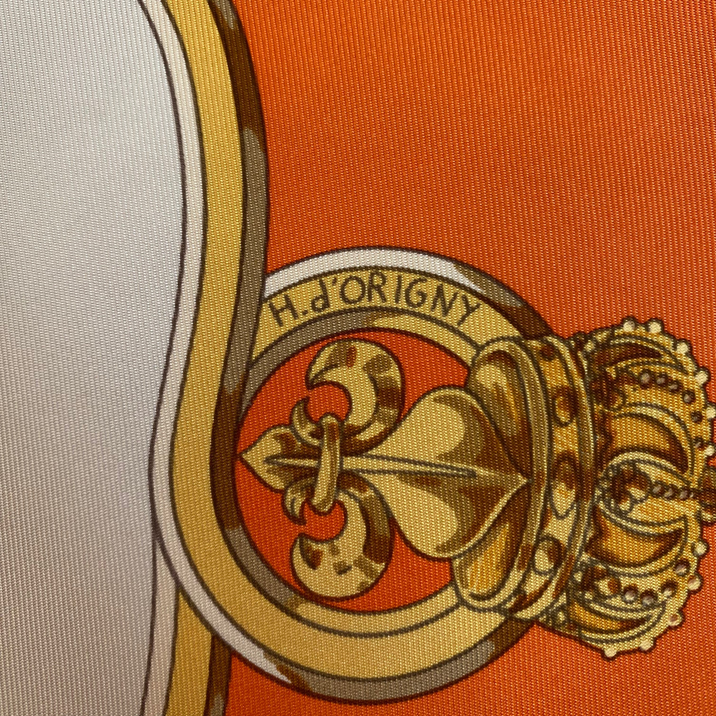Hermès Cavalcadour Silk Scarf