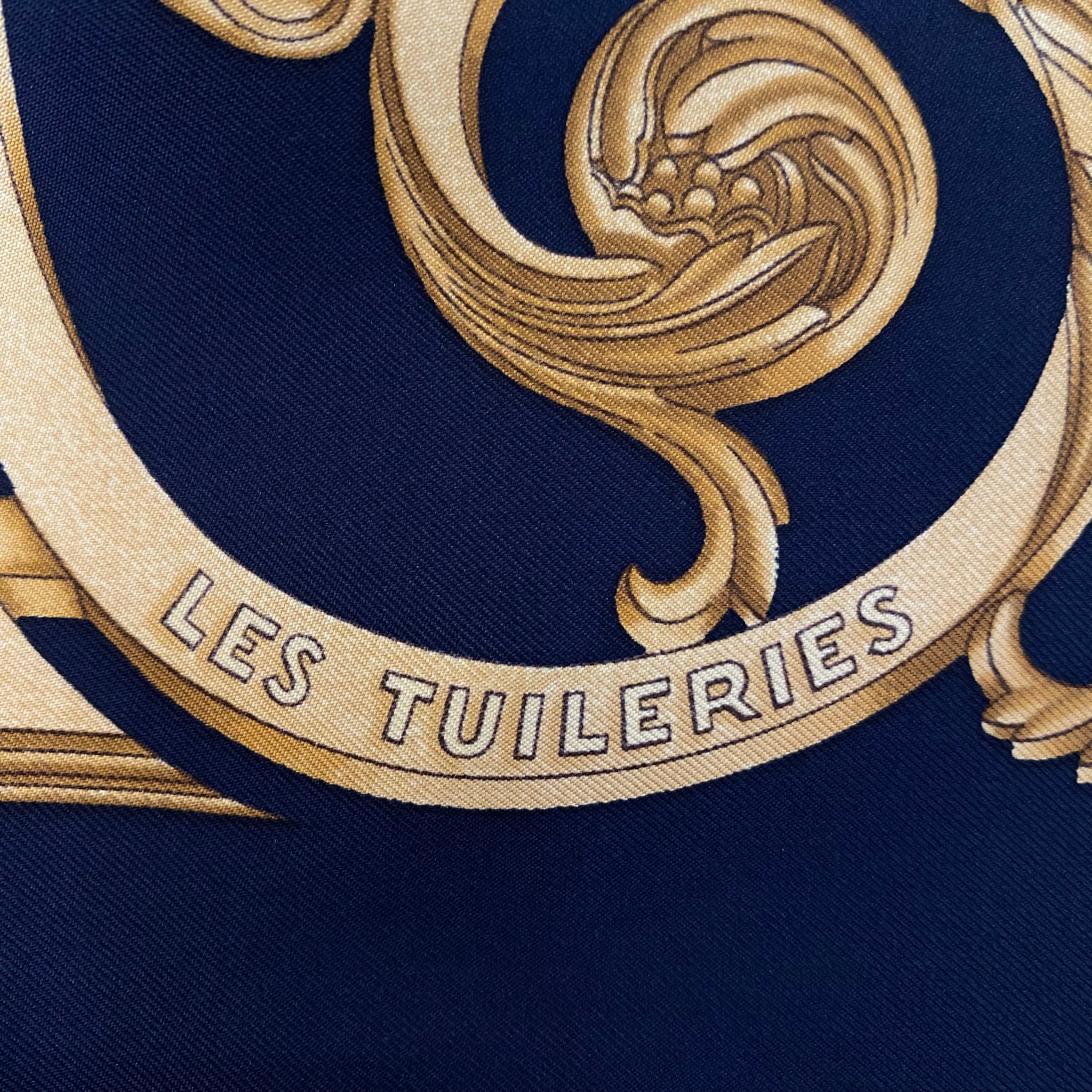 Hermès Les Tuileries Silk Scarf