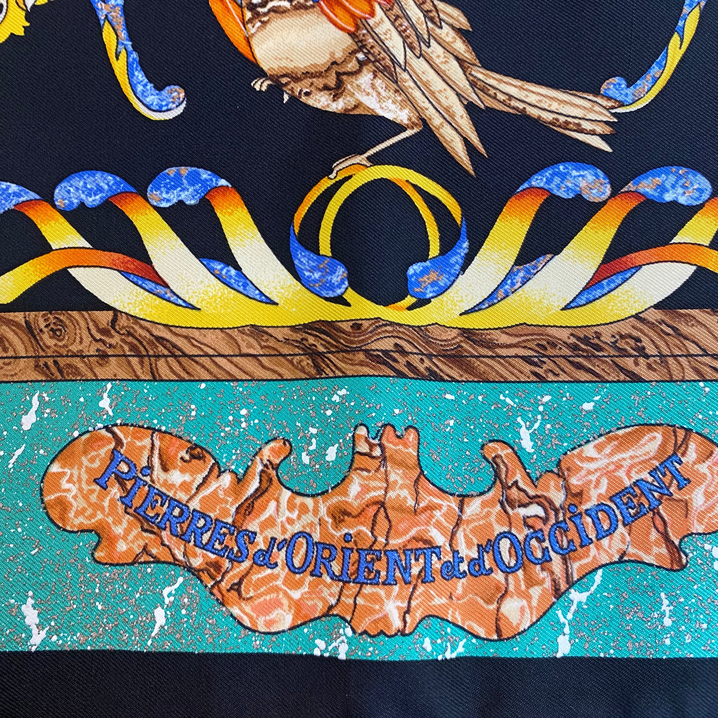 Hermès Pierres d’Orient et d’Occident Silk Scarf