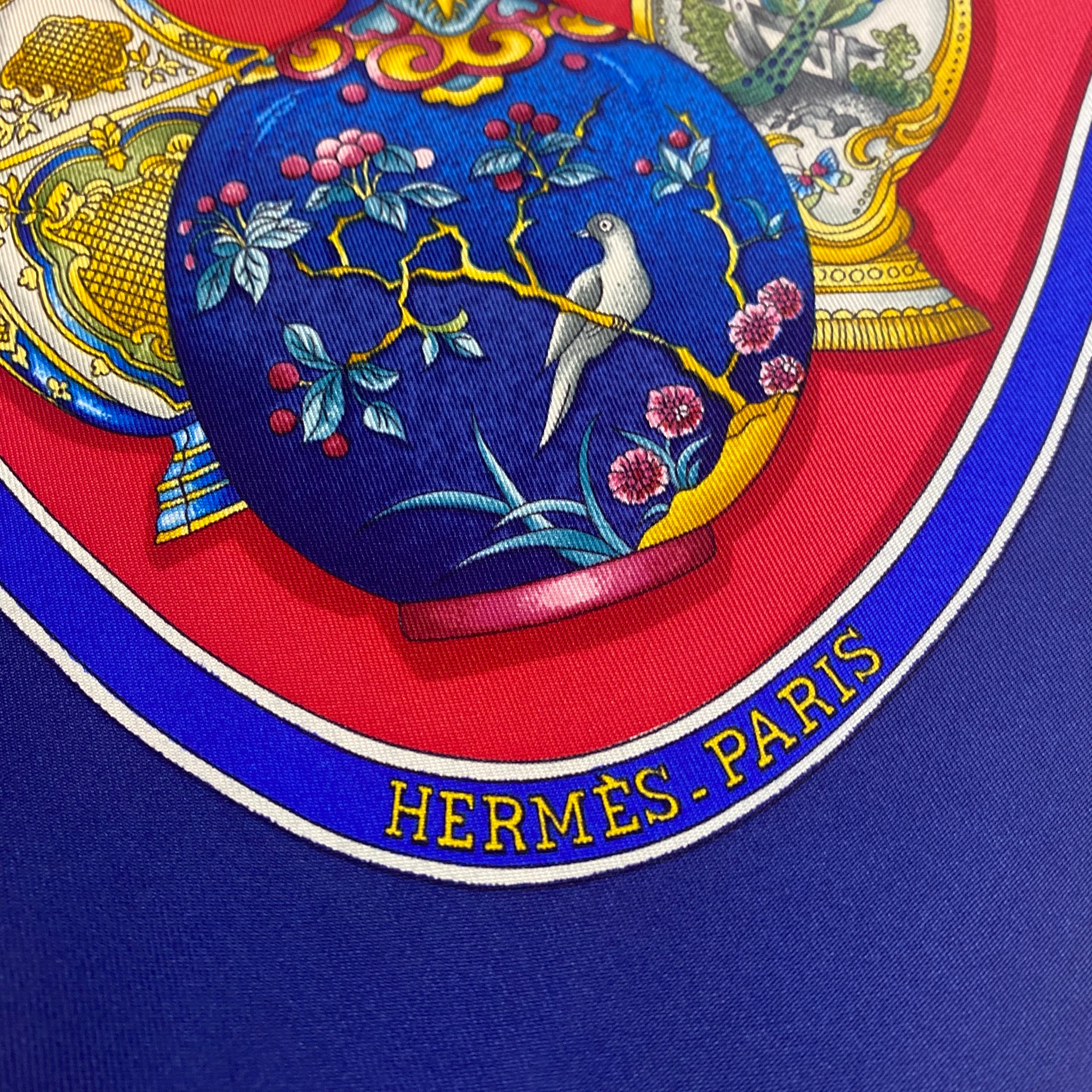 Hermès Qu’ Importe le Flacon Silk Scarf