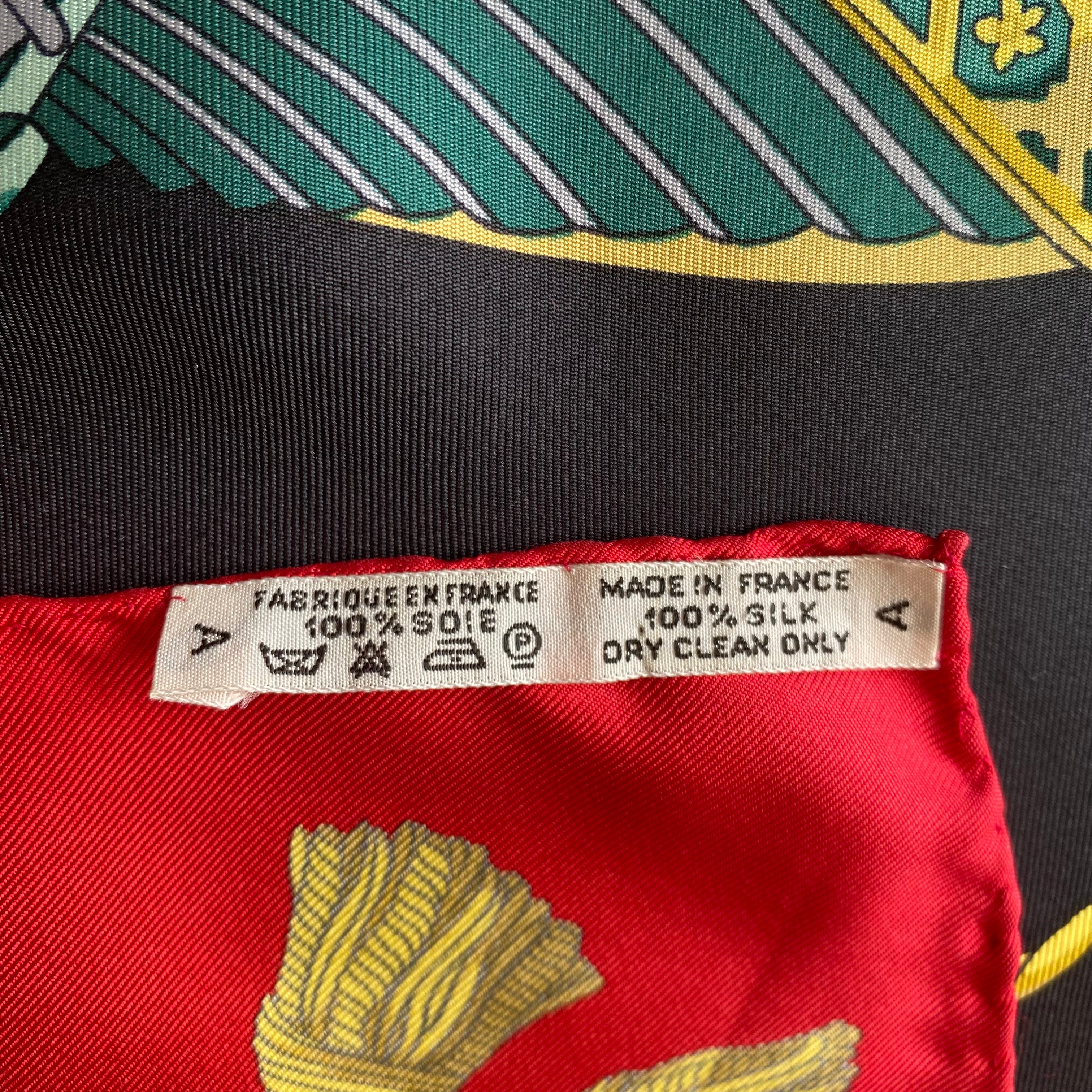 Hermès Vue du Carrosse de la Galère la Réale Silk Scarf