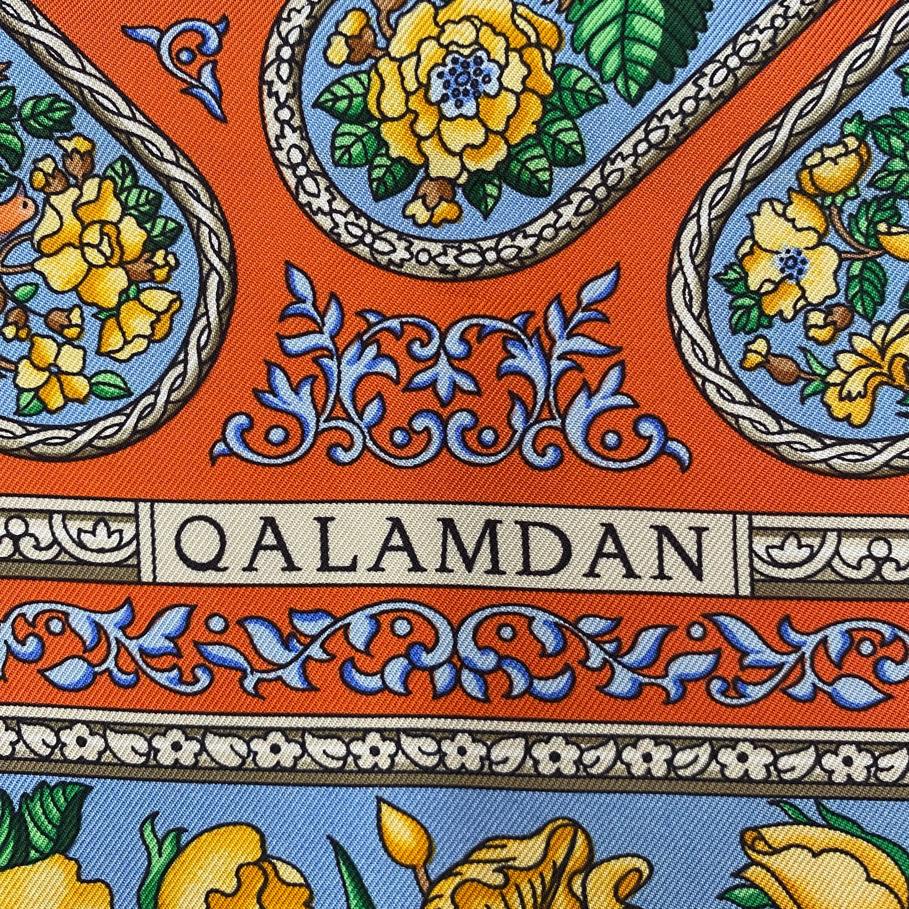 Hermès Qalamdan Silk Scarf