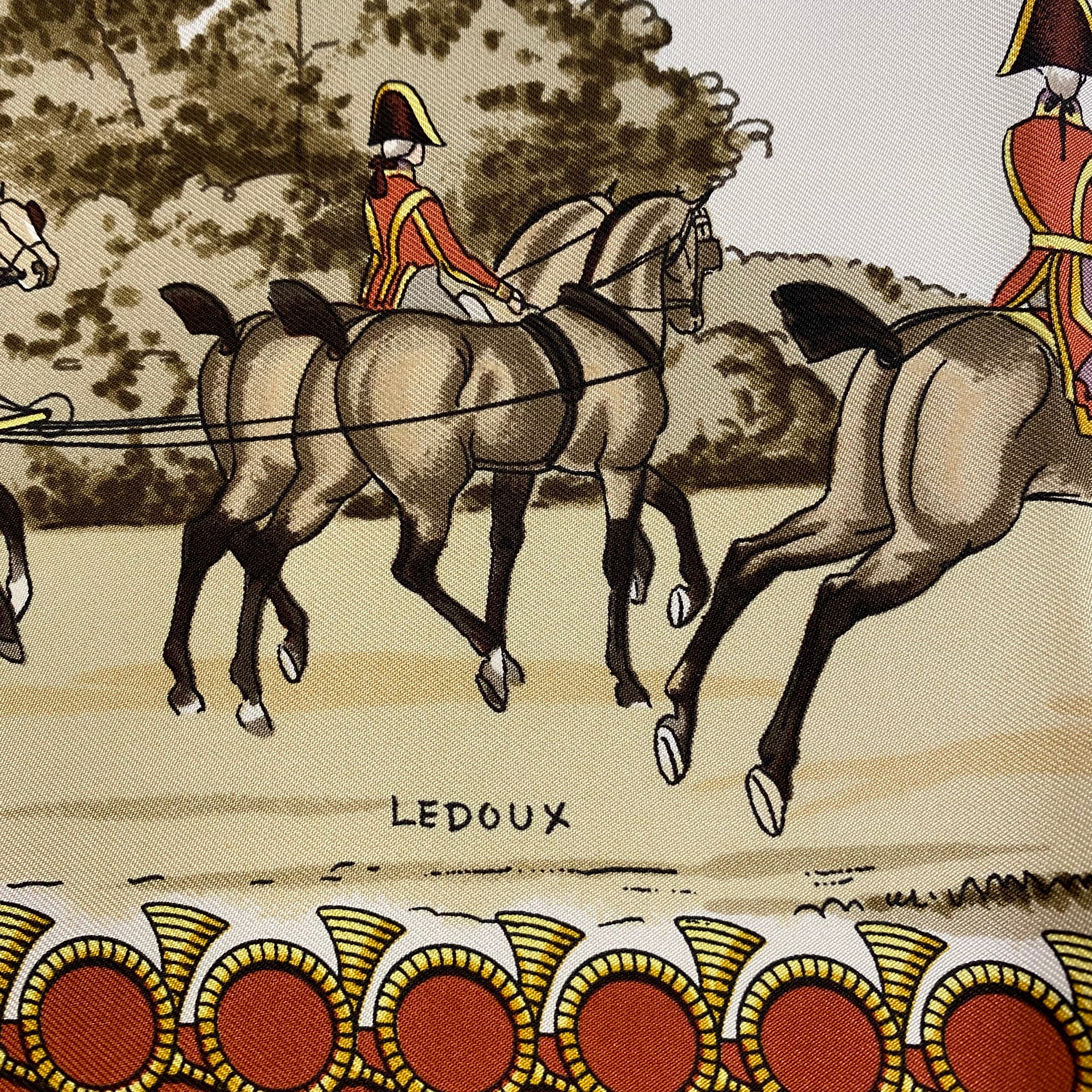 Hermès Livrée Impériale Silk Scarf Rare