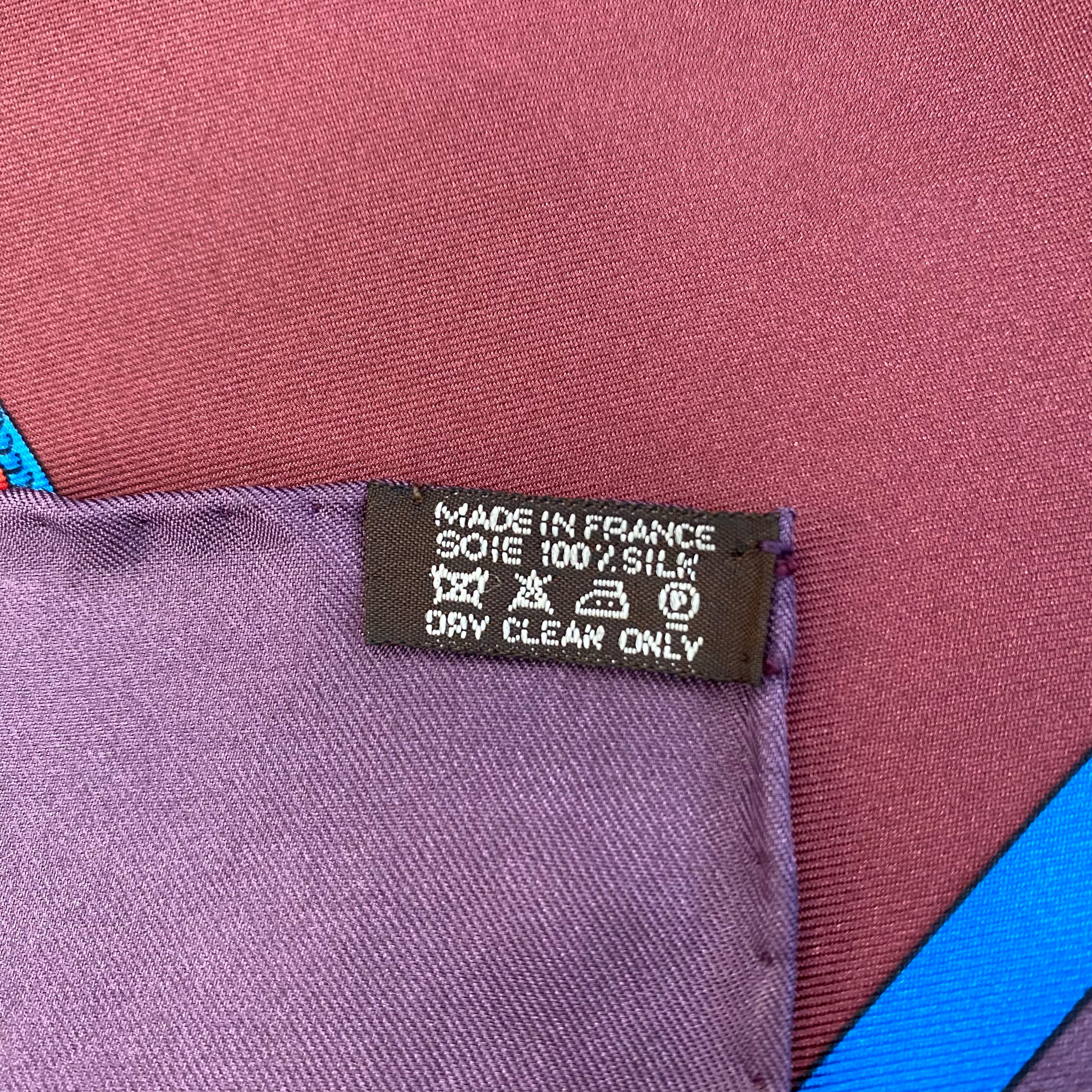 Pristine Boxed Hermès Harnais de Cour Silk Scarf