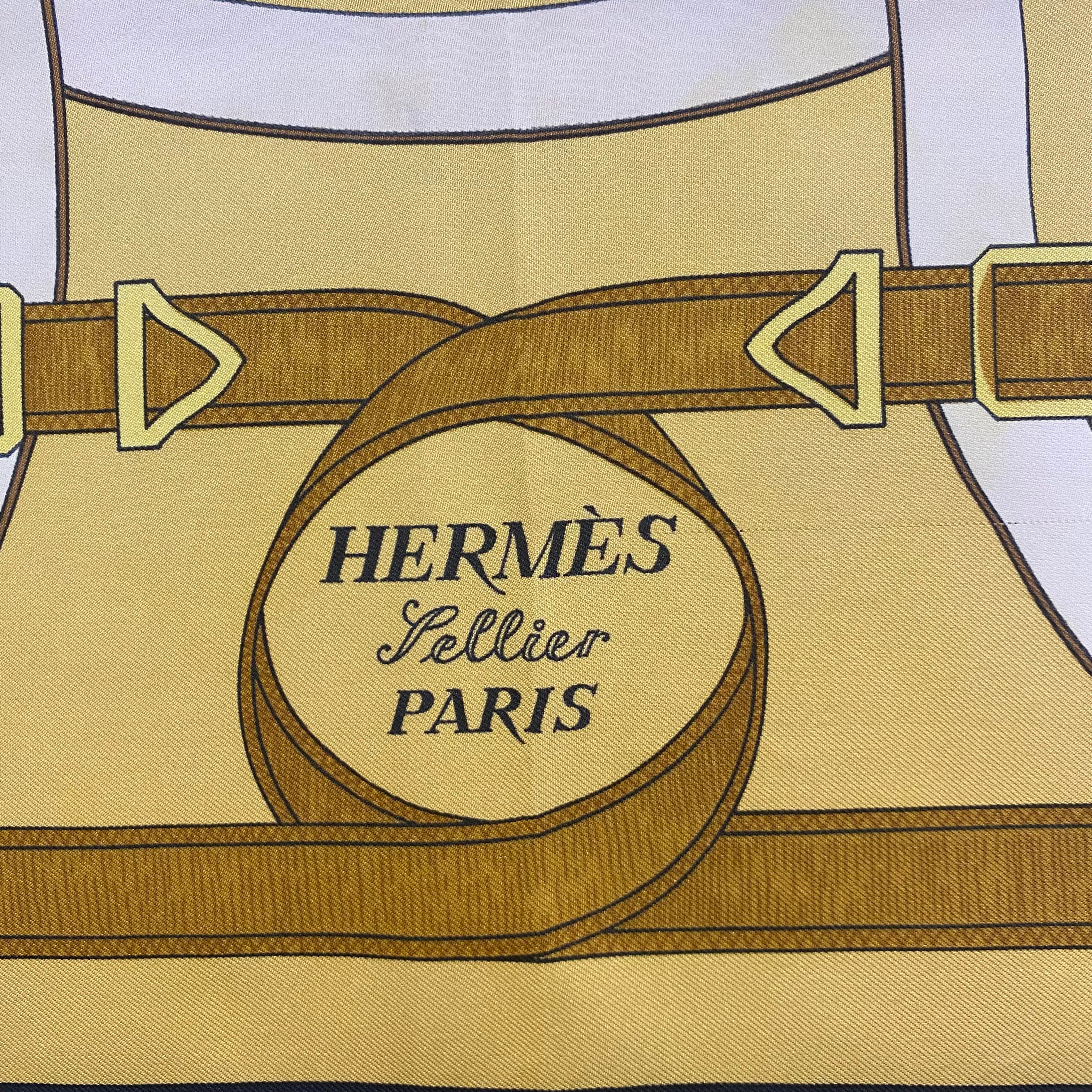 Hermès Eperon D’Or Silk Scarf