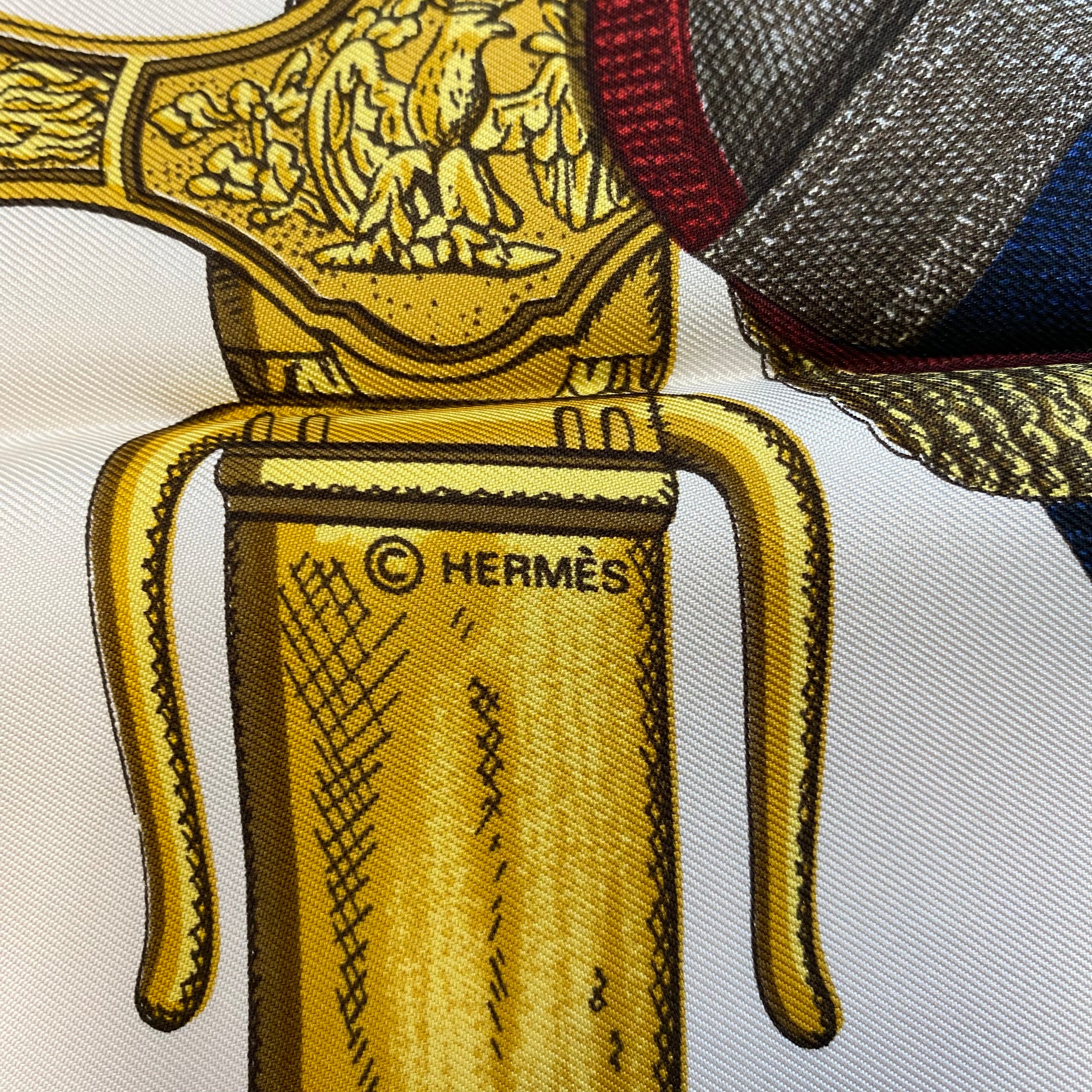 Hermès Grand Uniforme Silk Scarf