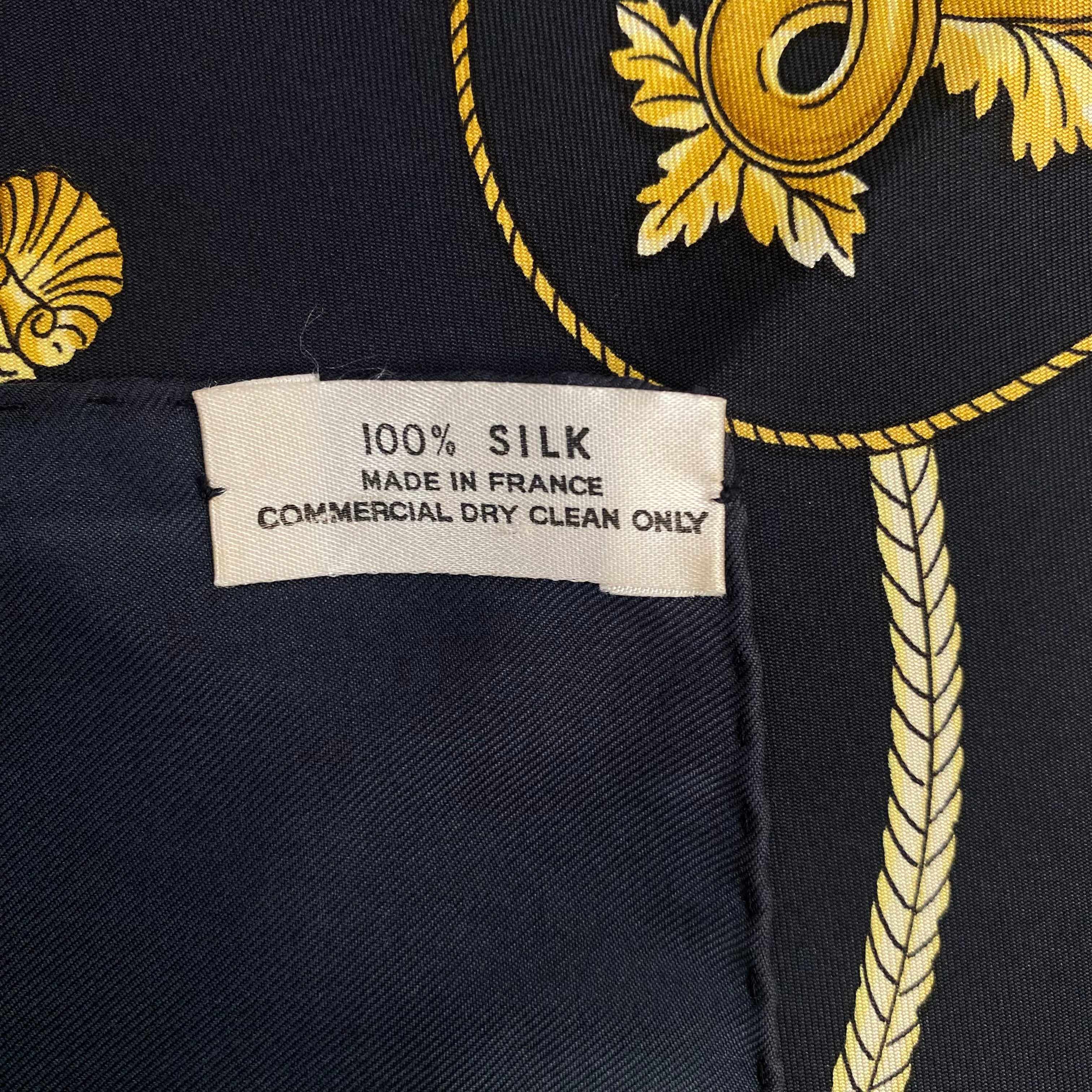 Hermès Sésame Silk Scarf