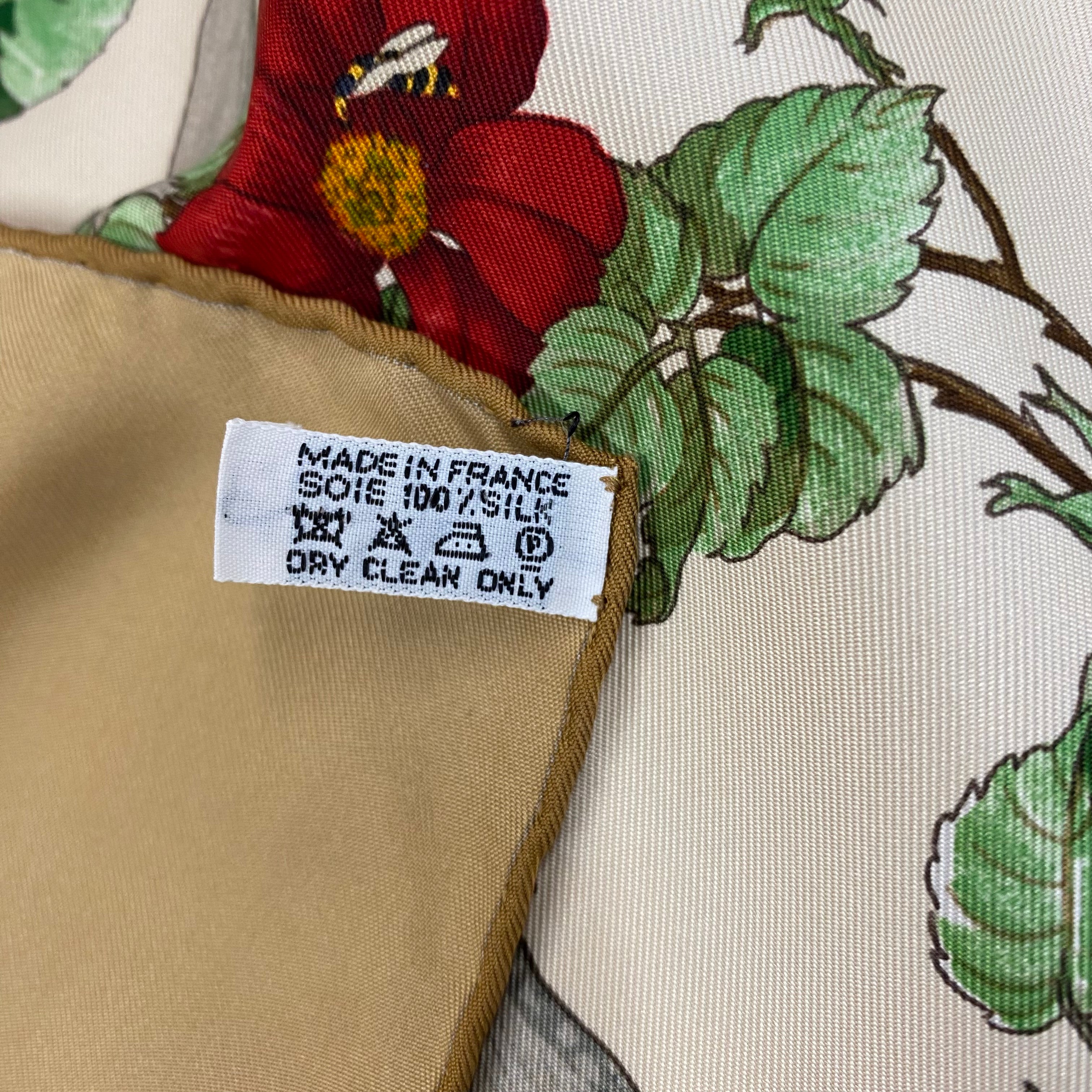 Hermès Au Coeur des Bois Silk Scarf