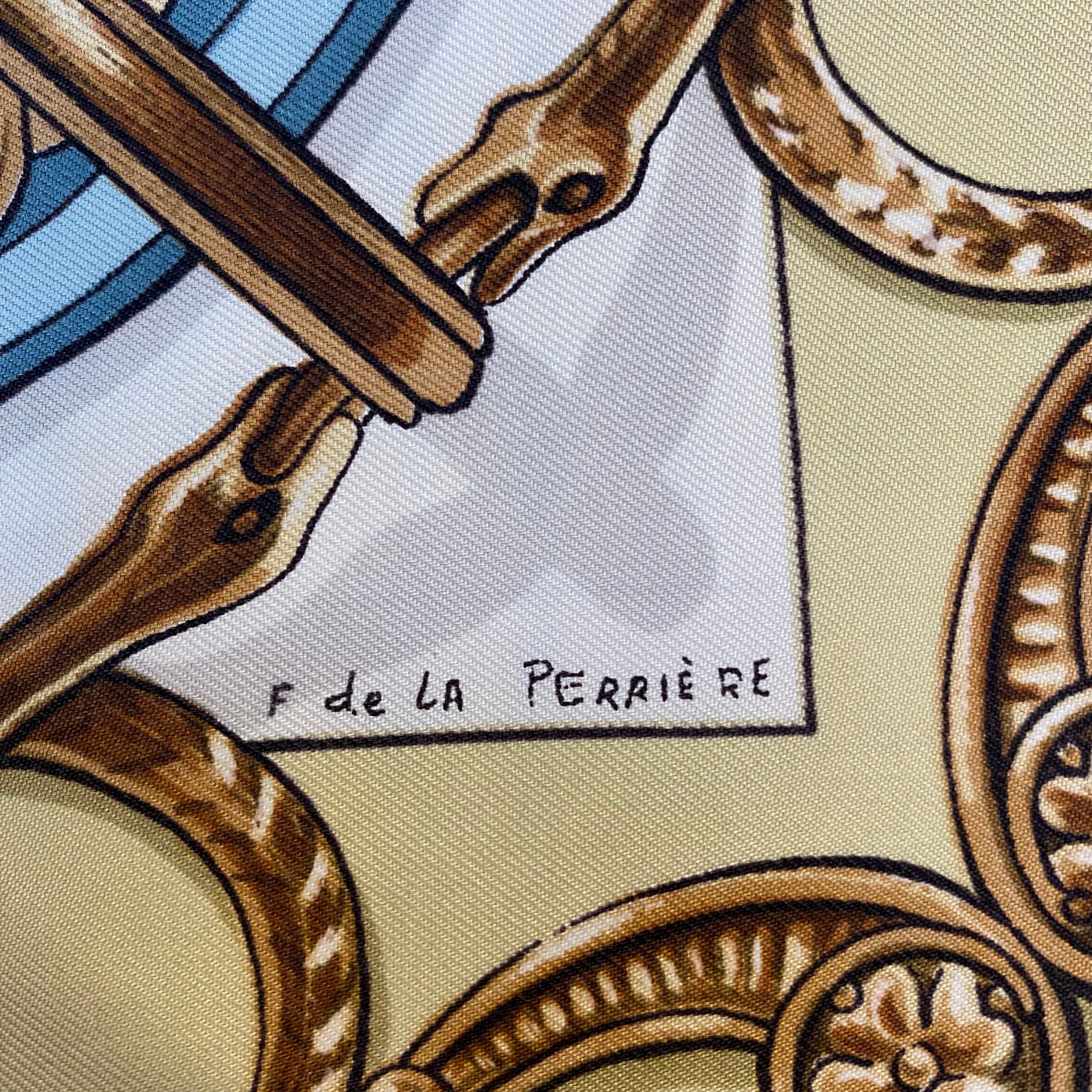 Hermès Bride de Cour Silk Scarf