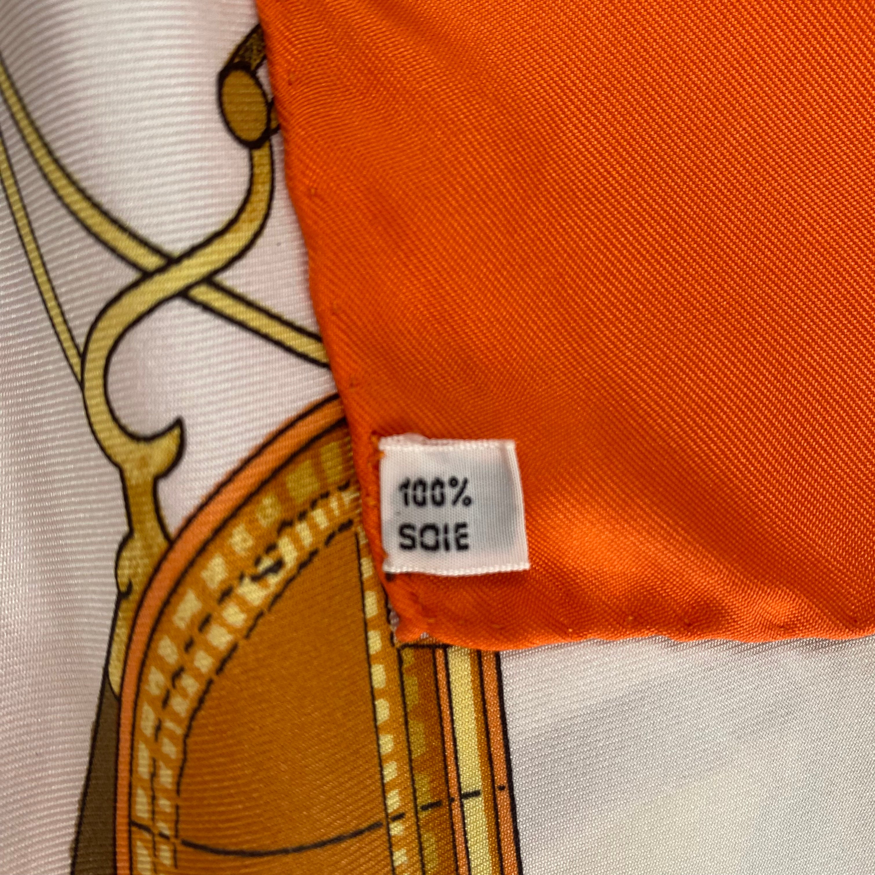 Hermès Springs Silk Scarf