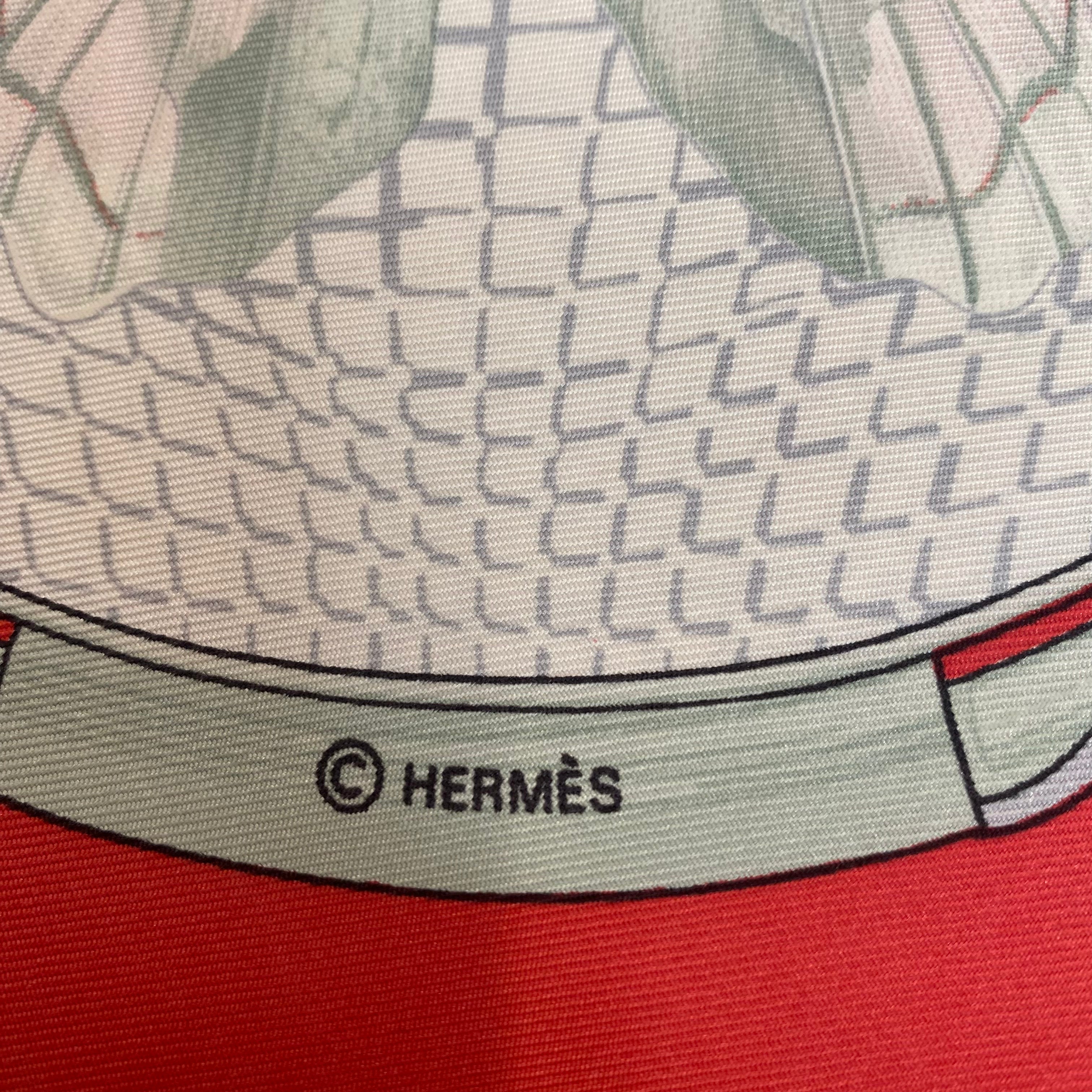 Hermès Farandole Vintage Silk Scarf