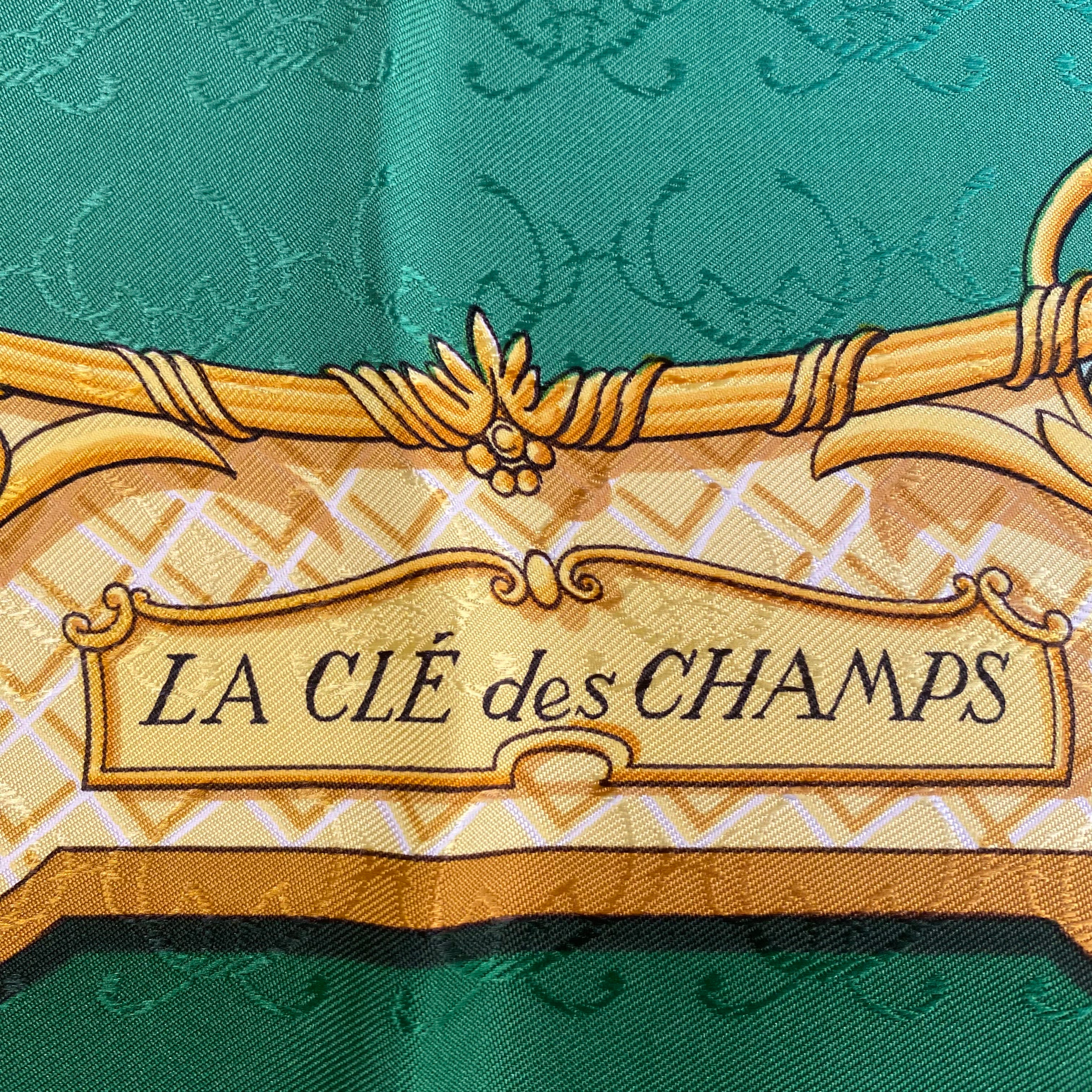 Hermès La Clé des Champs Silk Scarf