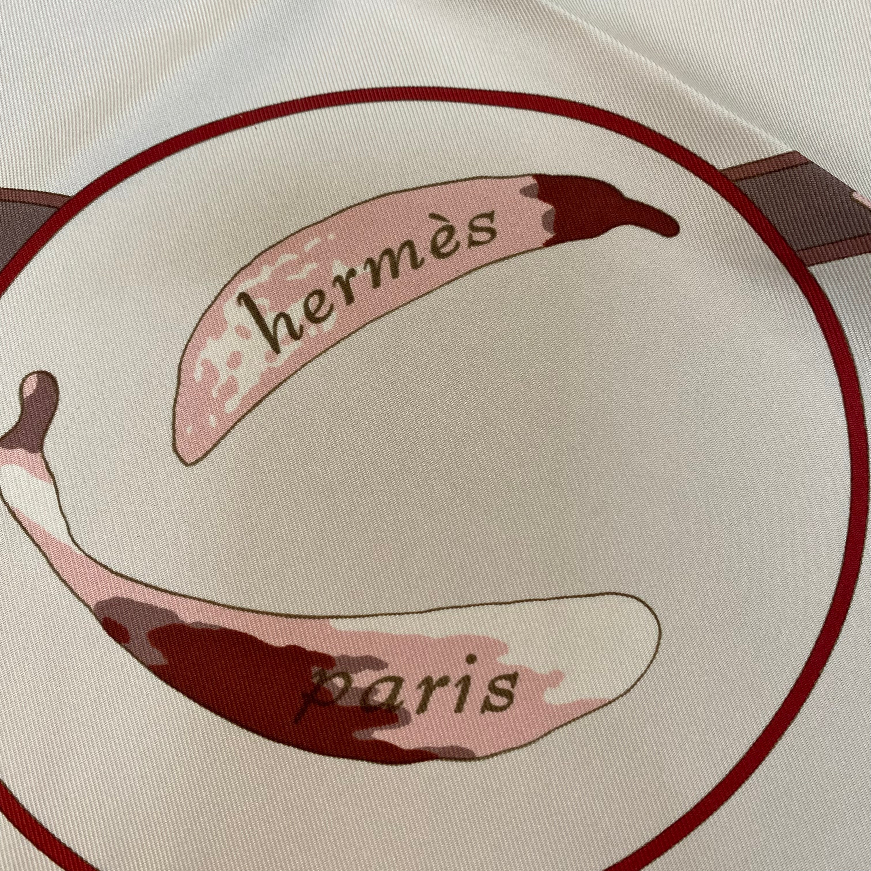 Hermès Au Gré du Vent Silk Scarf