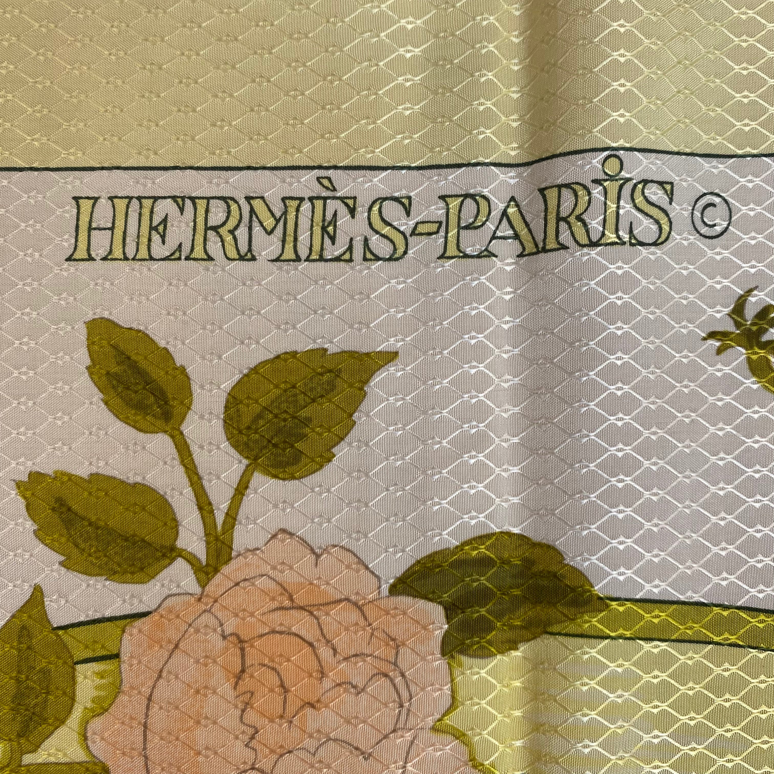 Hermès Romantique Silk Scarf