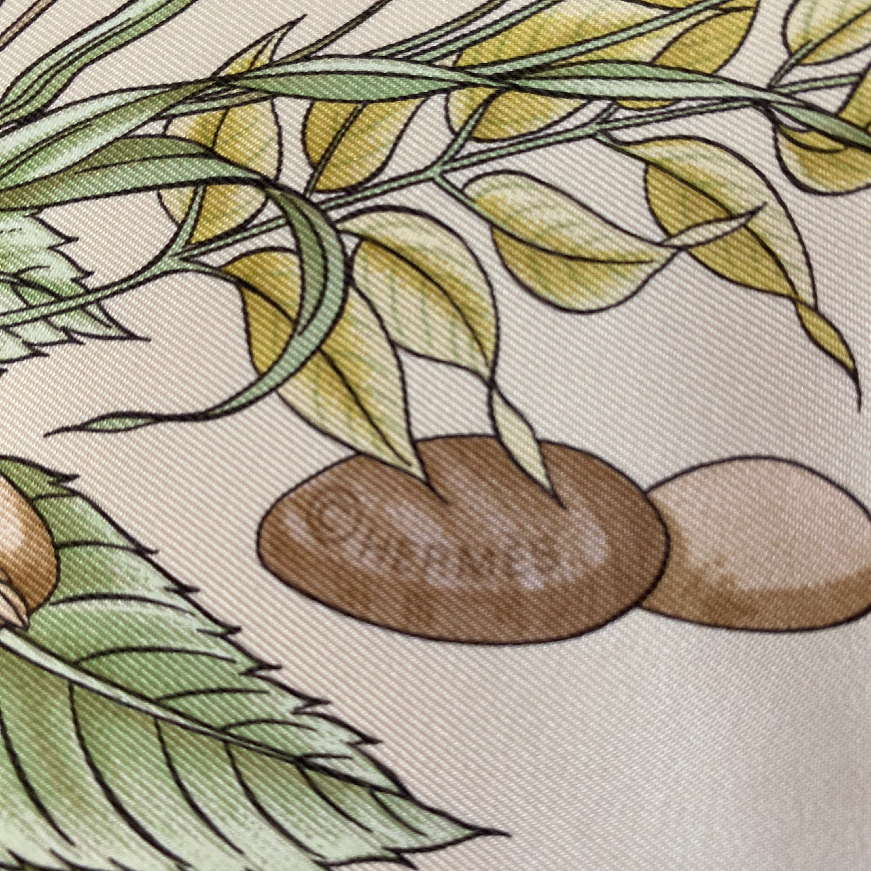 Pristine Hermès Pythagore Silk Scarf
