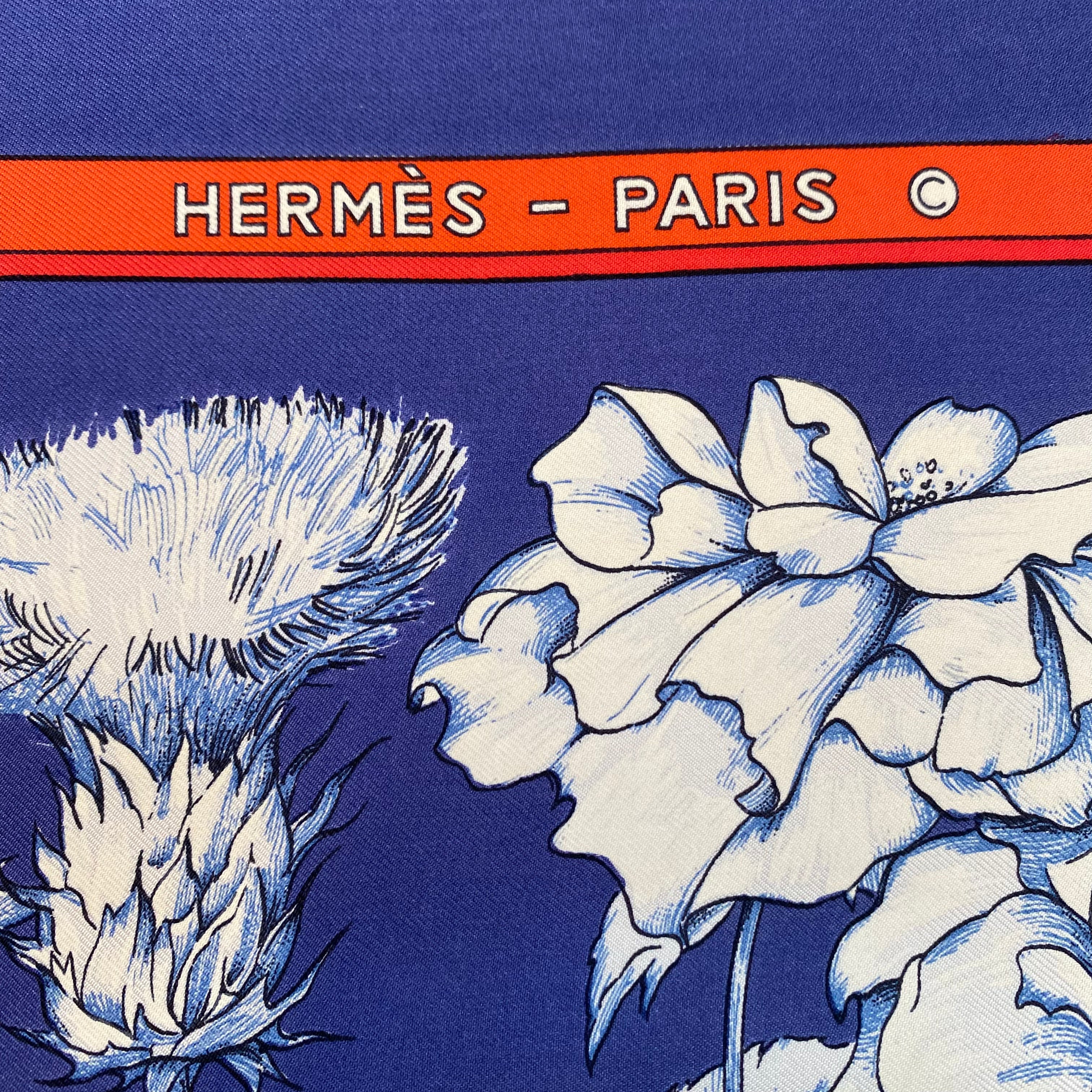 Hermès Regina Silk Scarf