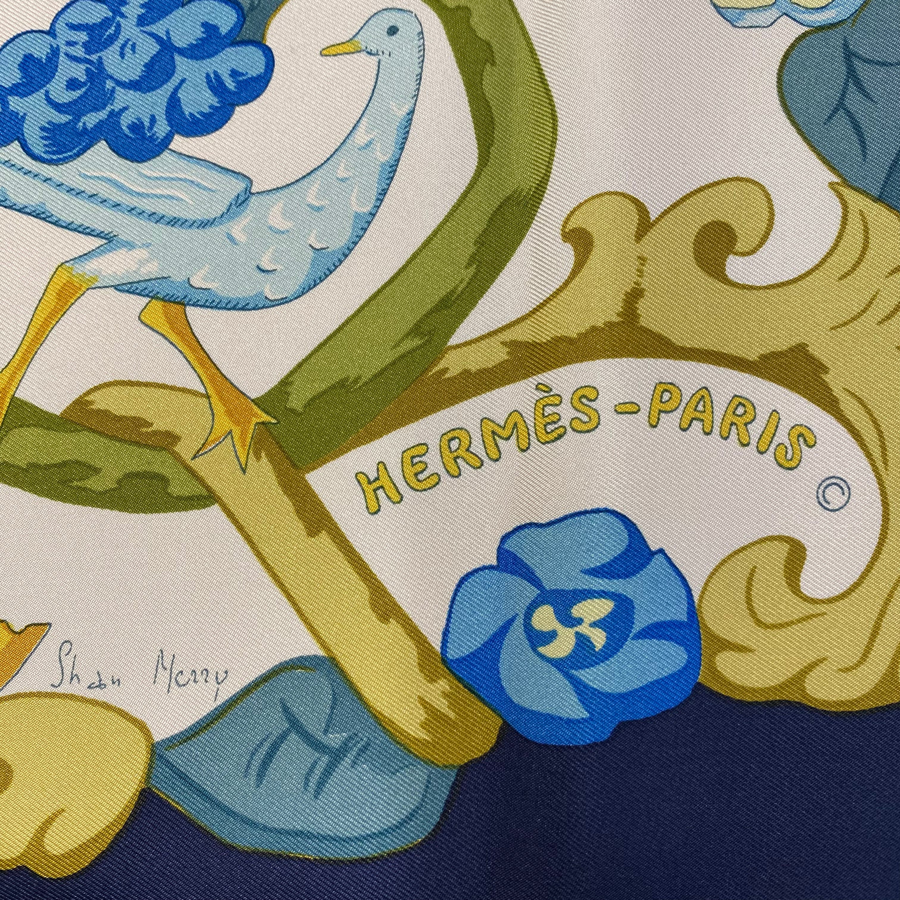 Hermès Baroque Silk Scarf