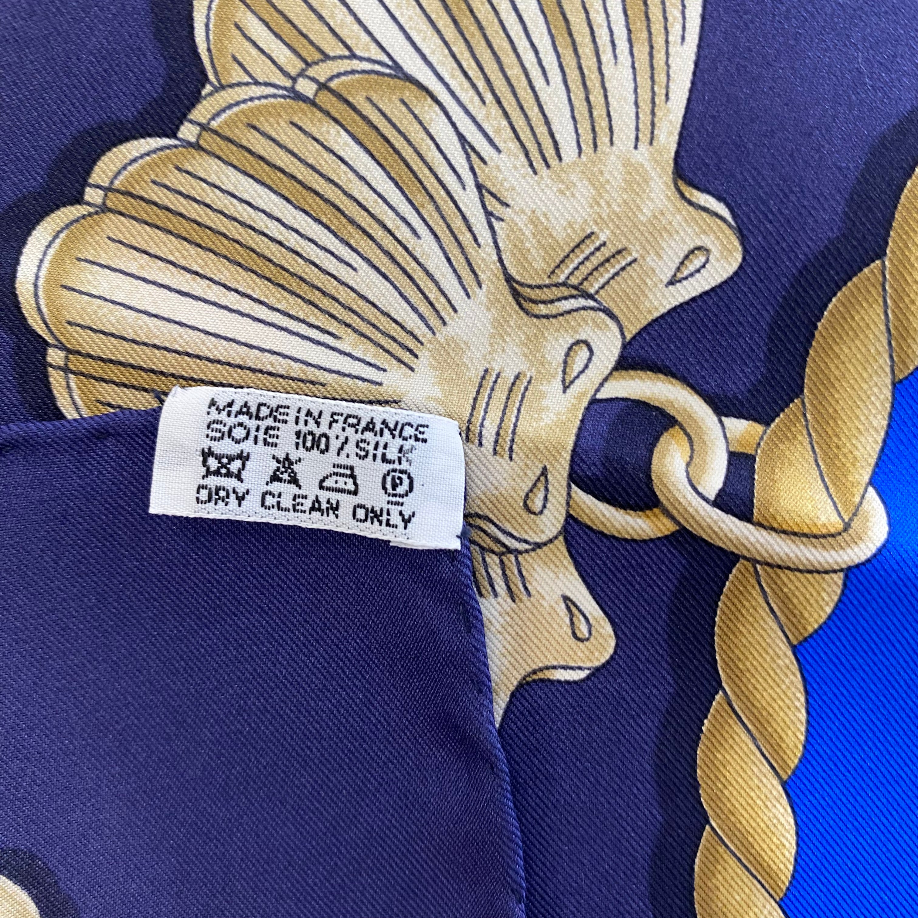 Brand New Boxed Hermès Railing Silk Scarf