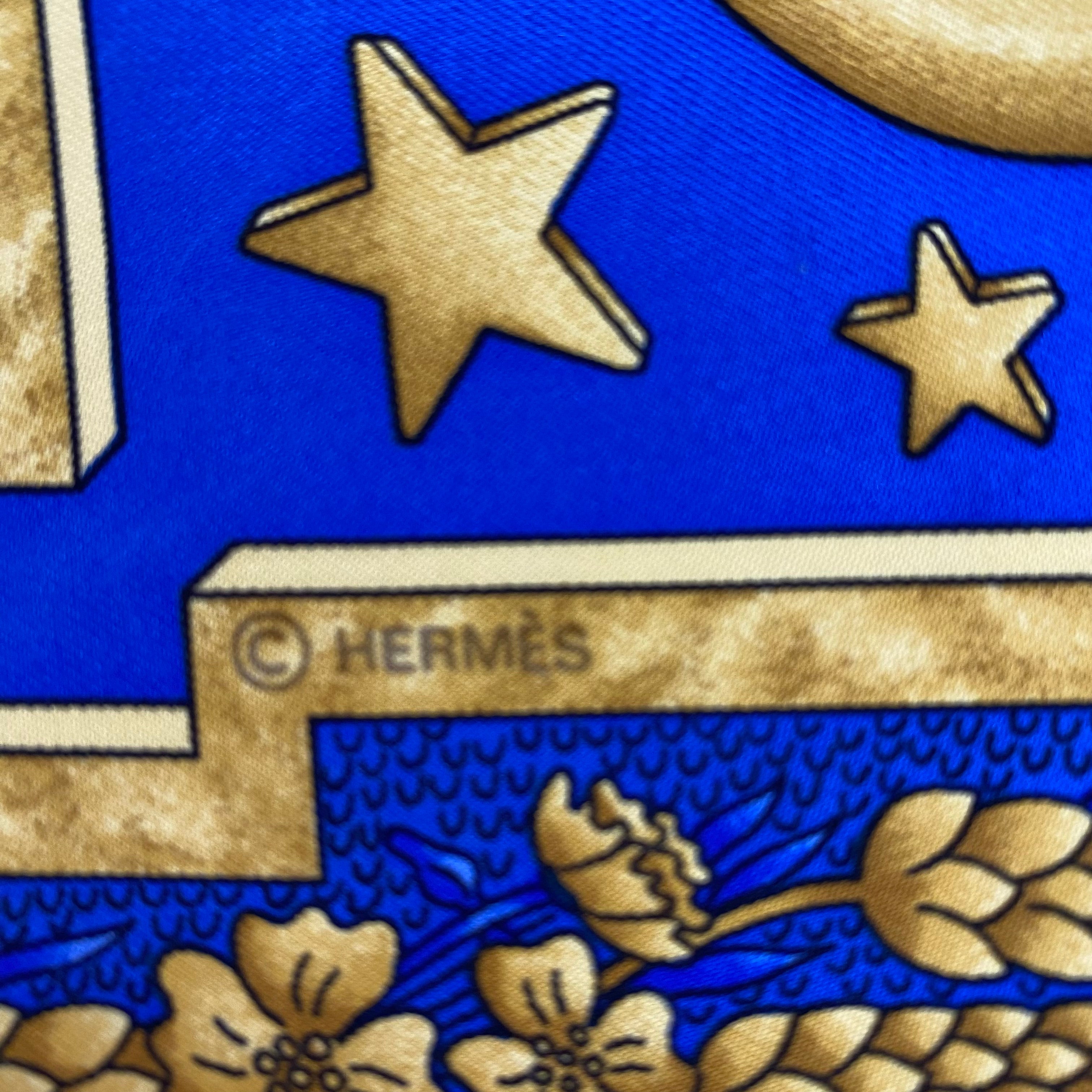 Hermès Carpe Diem Silk Scarf