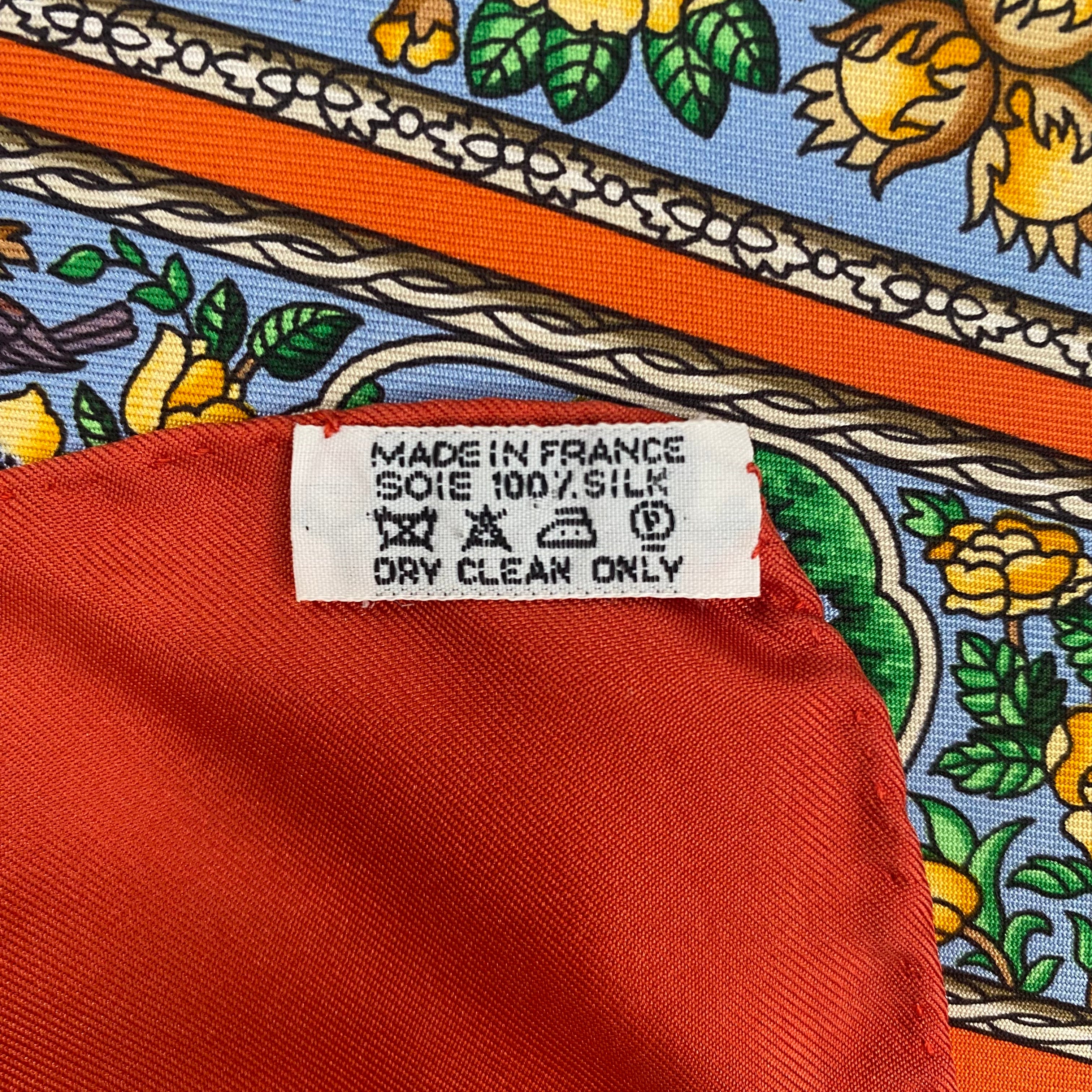 Hermès Qalamdan Silk Scarf