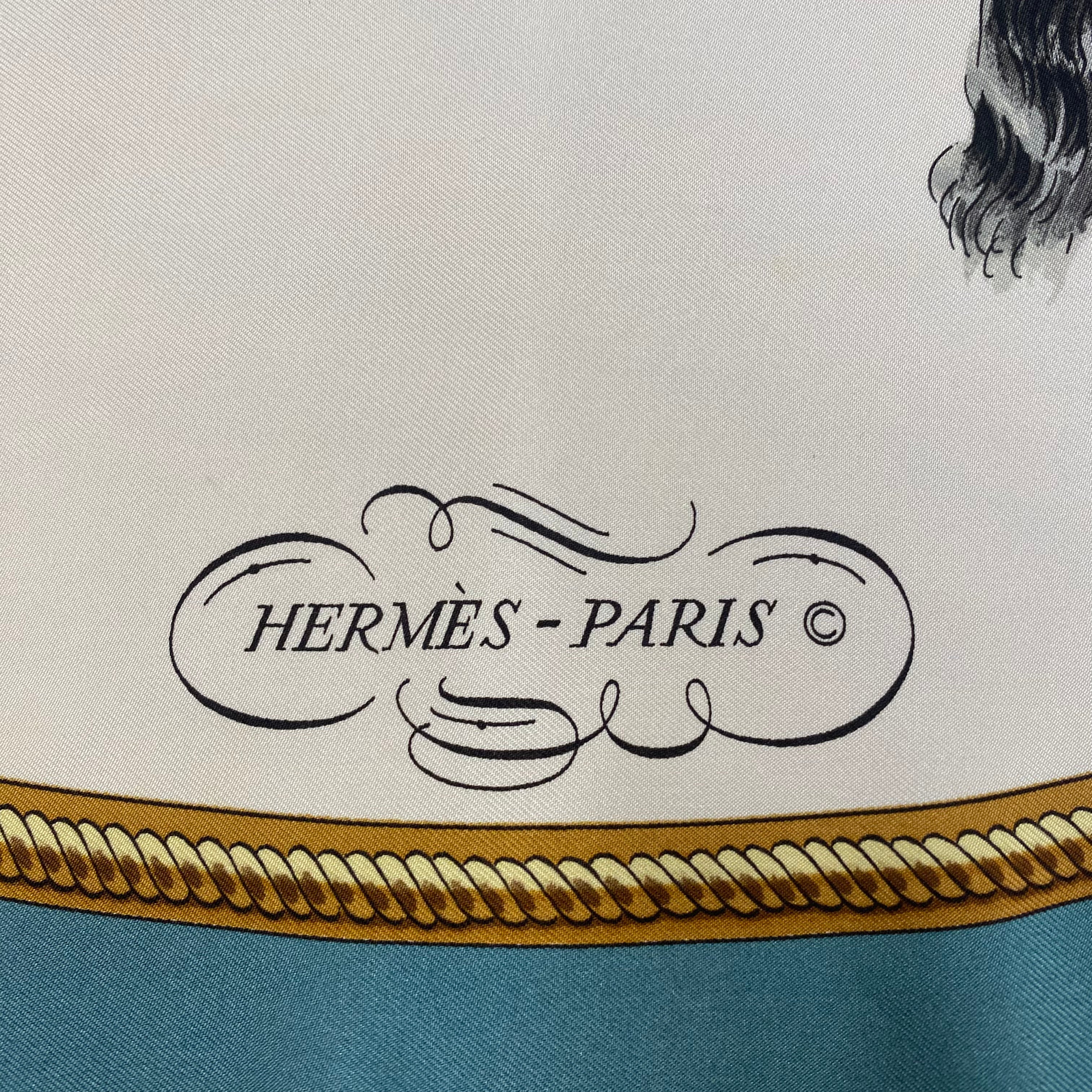 Hermès Reprise Vintage Silk Scarf