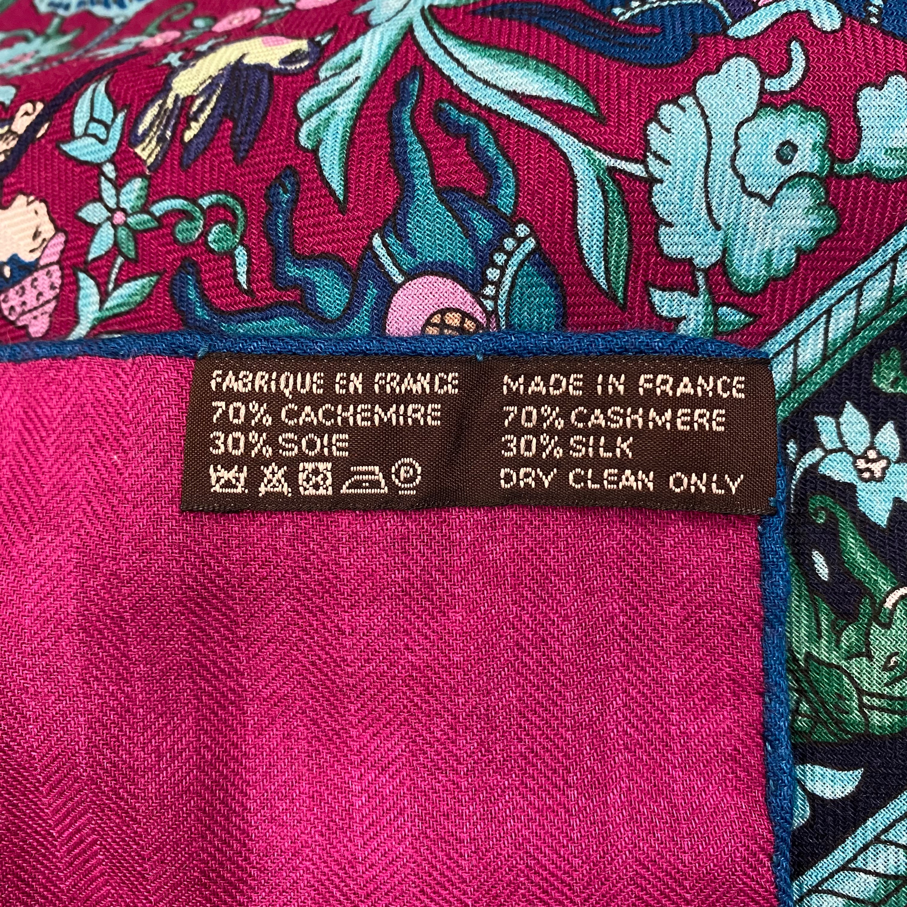 Hermès Chasse En Inde Cashmere/Silk Scarf