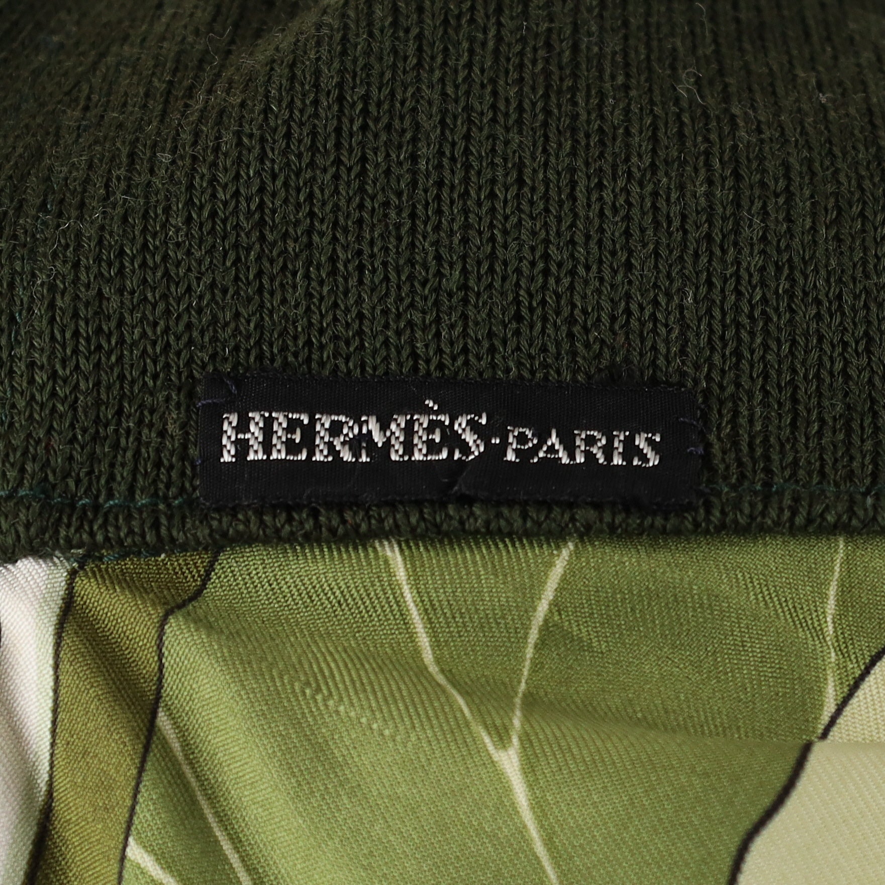 Hermès Fleurs de Lotus Silk Hat Rare