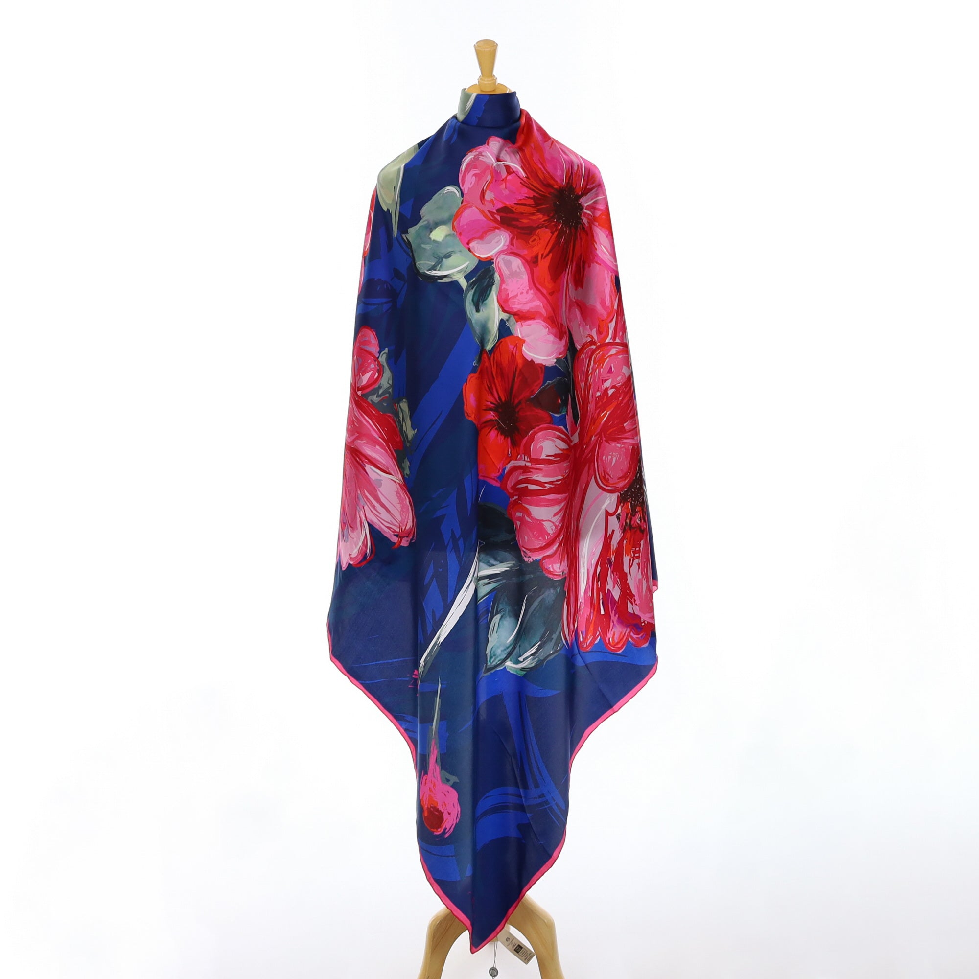 Large Brand New Paul Costelloe Silk Scarf