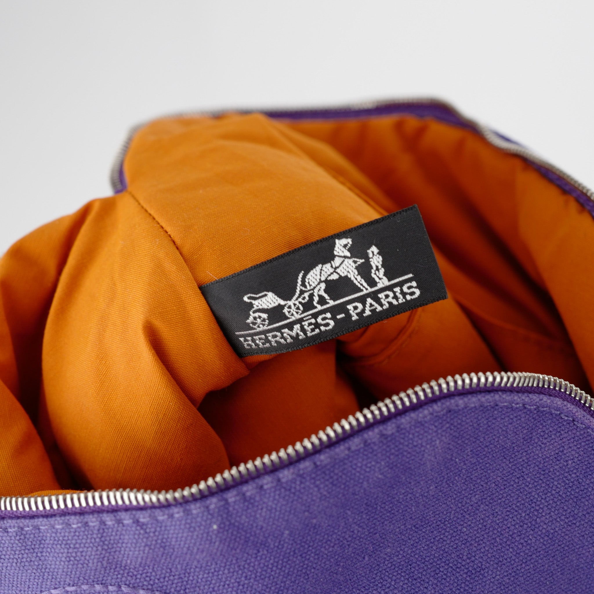 Hermès Regal Purple Cosmetic Bag Medium